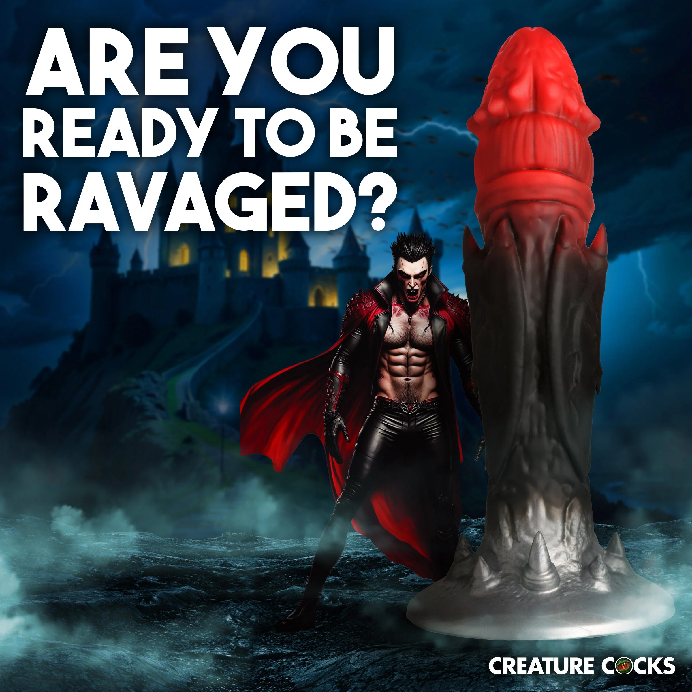 Count Cockula Silicone Dildo - Image 2