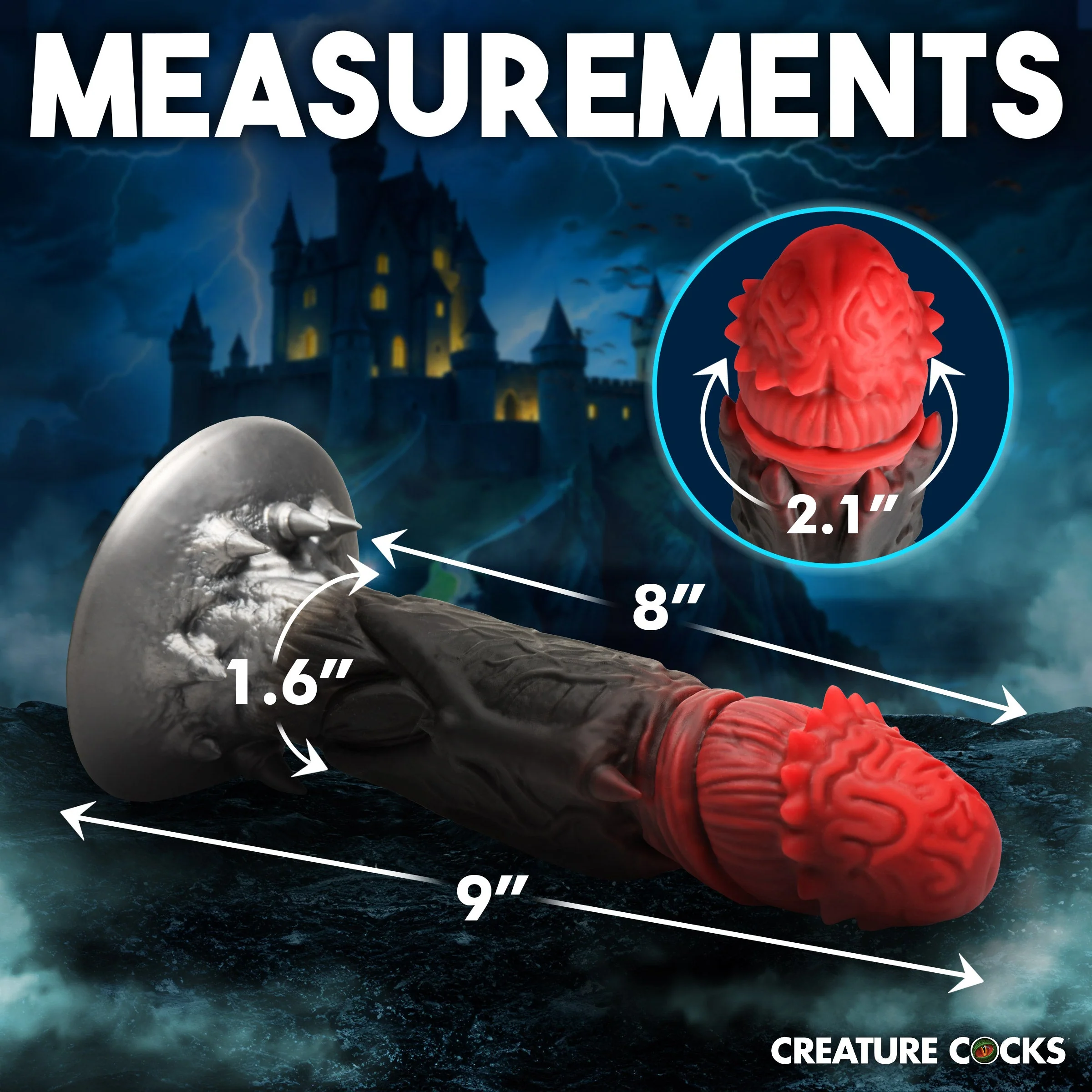 Count Cockula Silicone Dildo - Image 4
