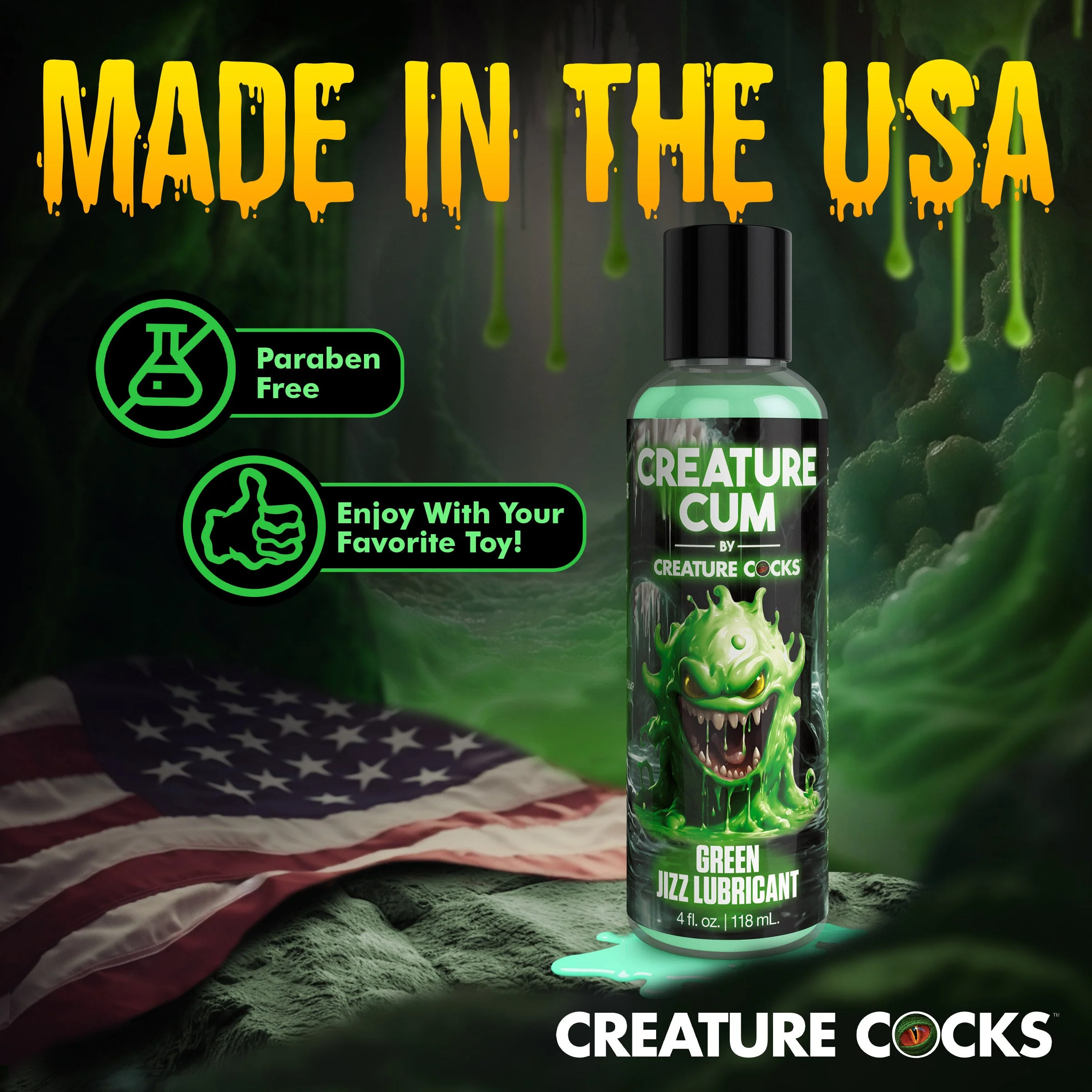 Creature Cum Green Jizz Lubricant - Image 4