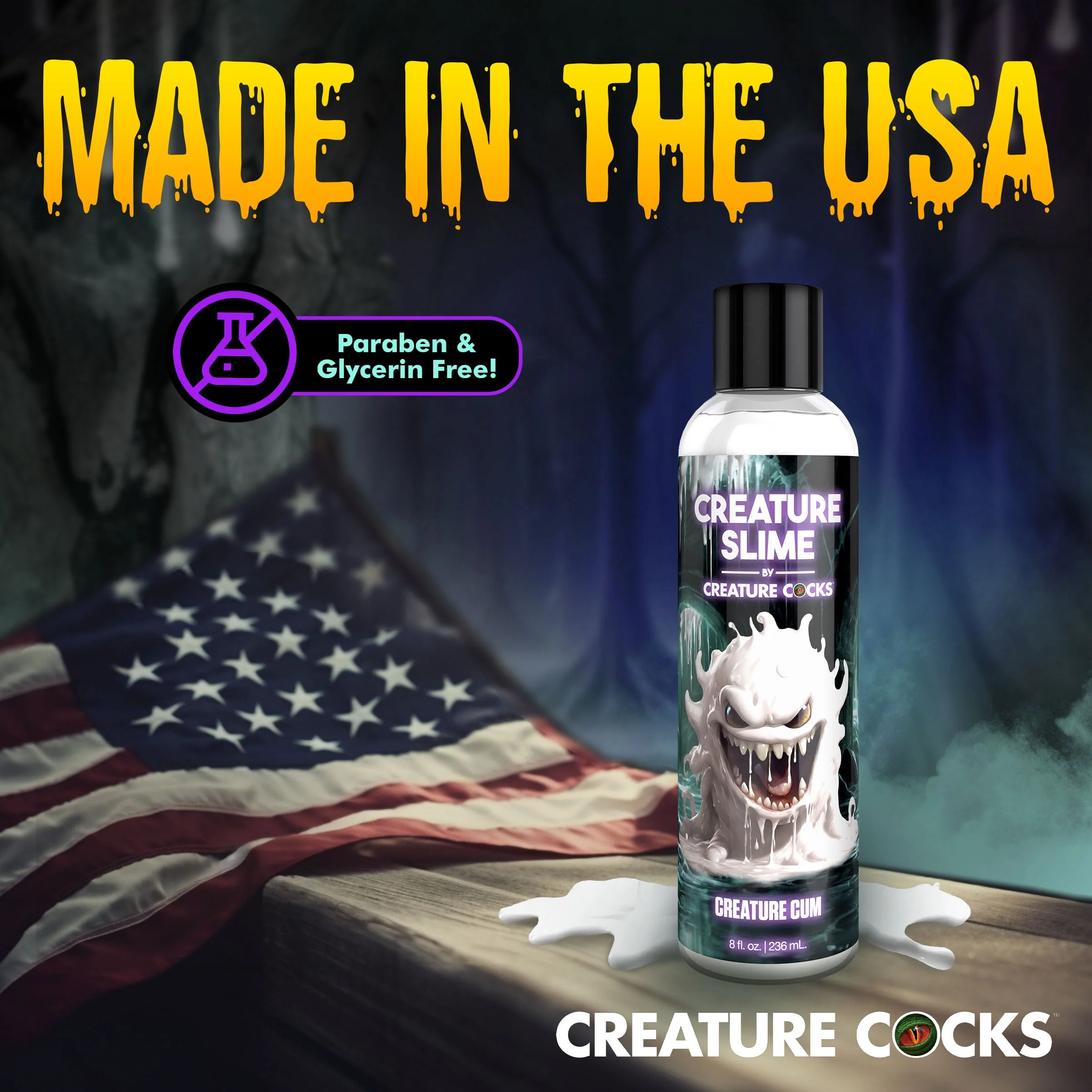 Creature Slime Unscented Cum Lubricant - Image 6