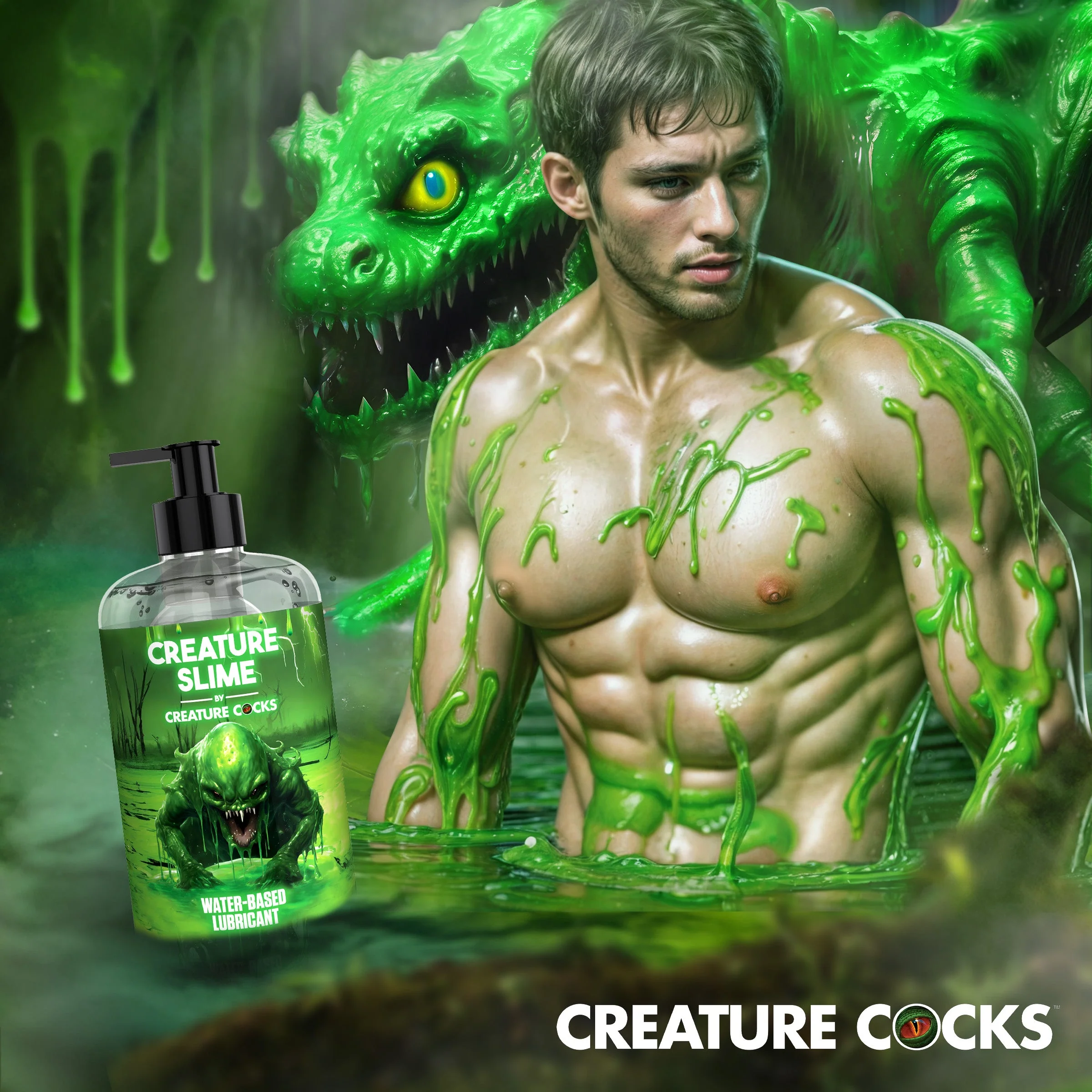 Creature Slime Water-Based Lubricant - Image 3