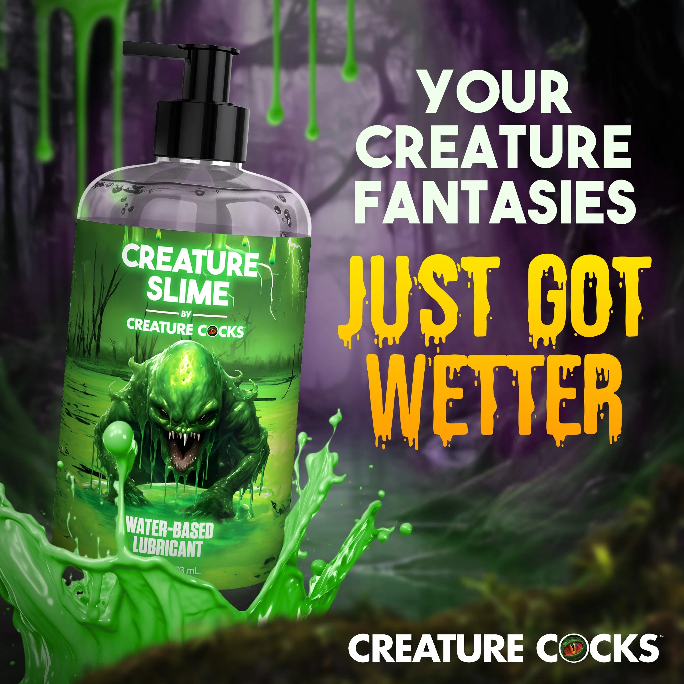 Creature Slime Water-Based Lubricant - Image 5
