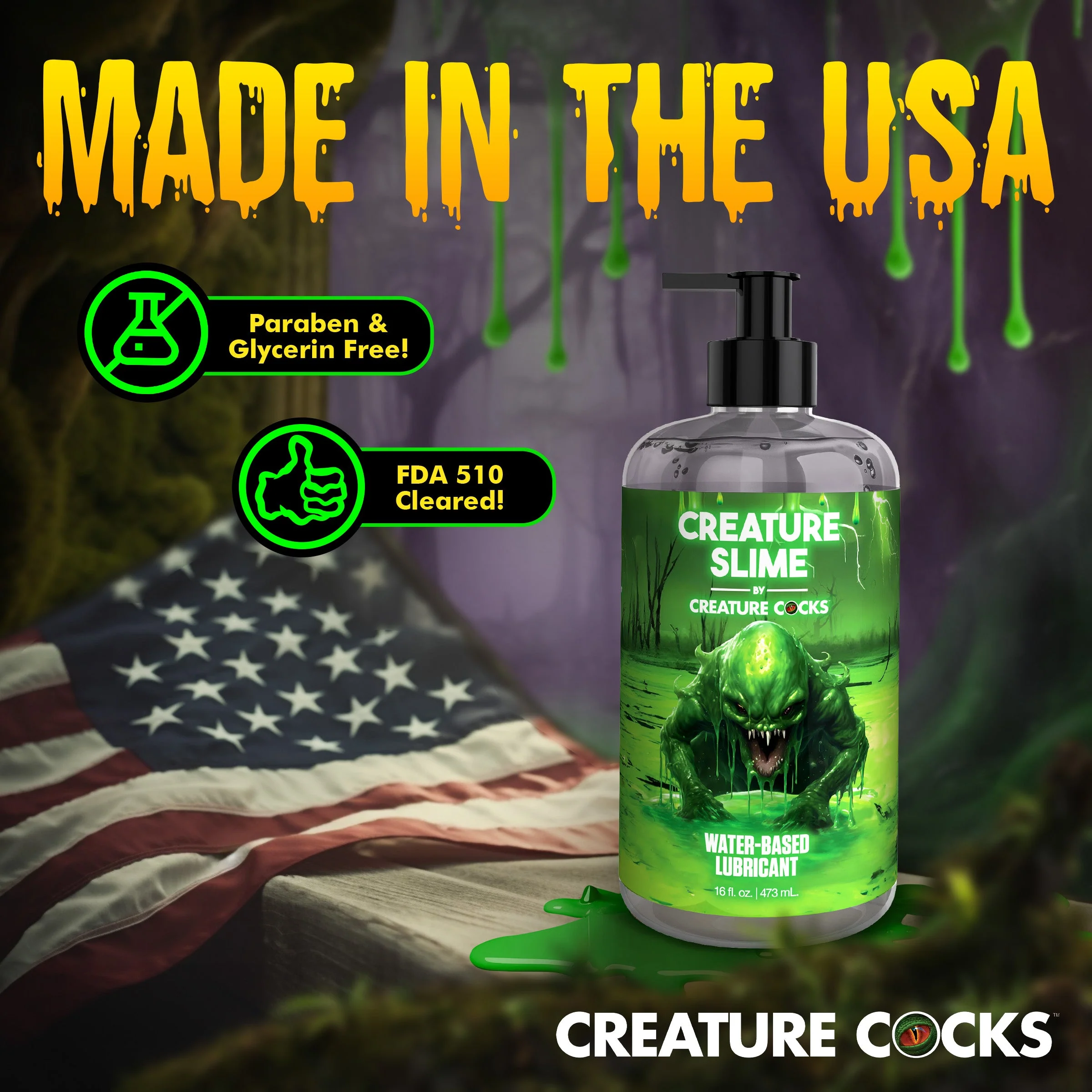 Creature Slime Water-Based Lubricant - Image 6