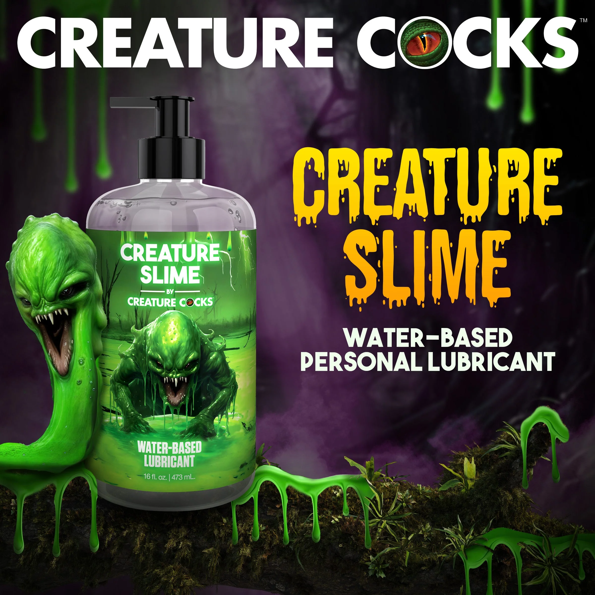 Creature Slime Water-Based Lubricant - Image 7