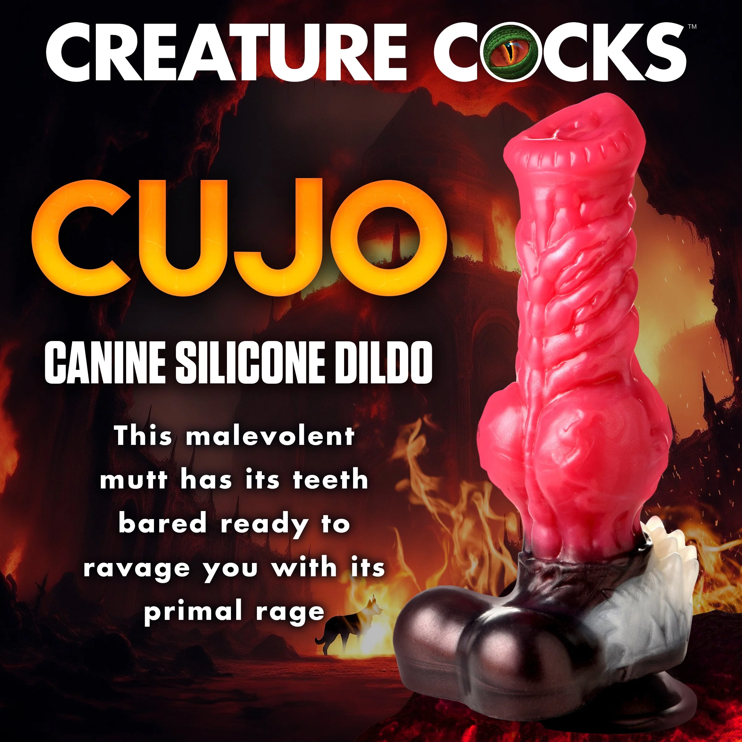 Cujo Canine Silicone Dildo - Image 2