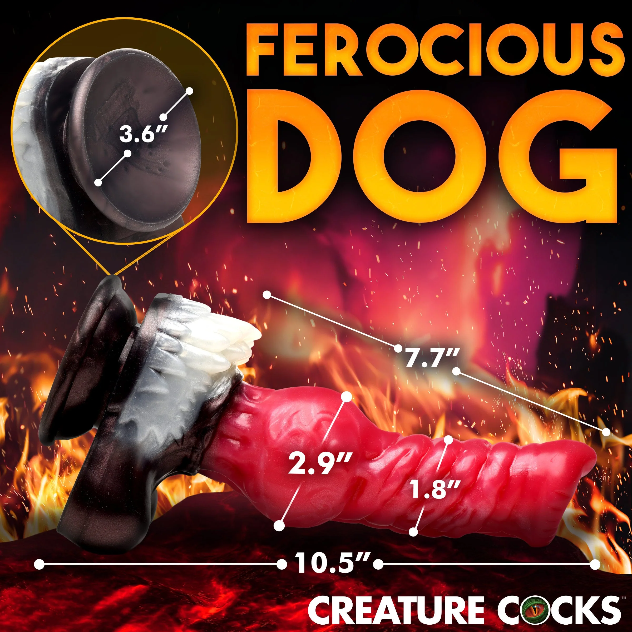 Cujo Canine Silicone Dildo - Image 5