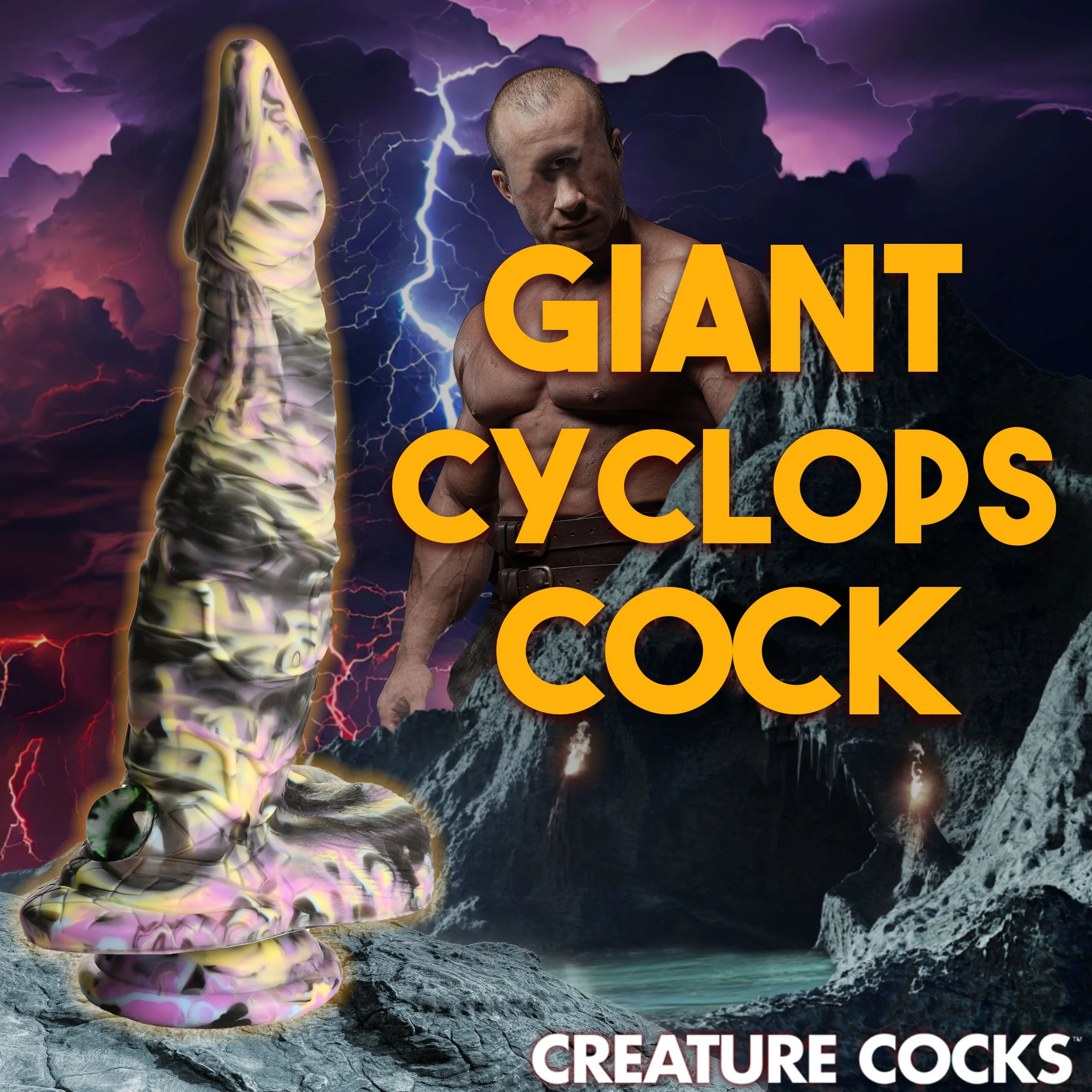 Cyclops Monster Silicone Dildo - Image 3