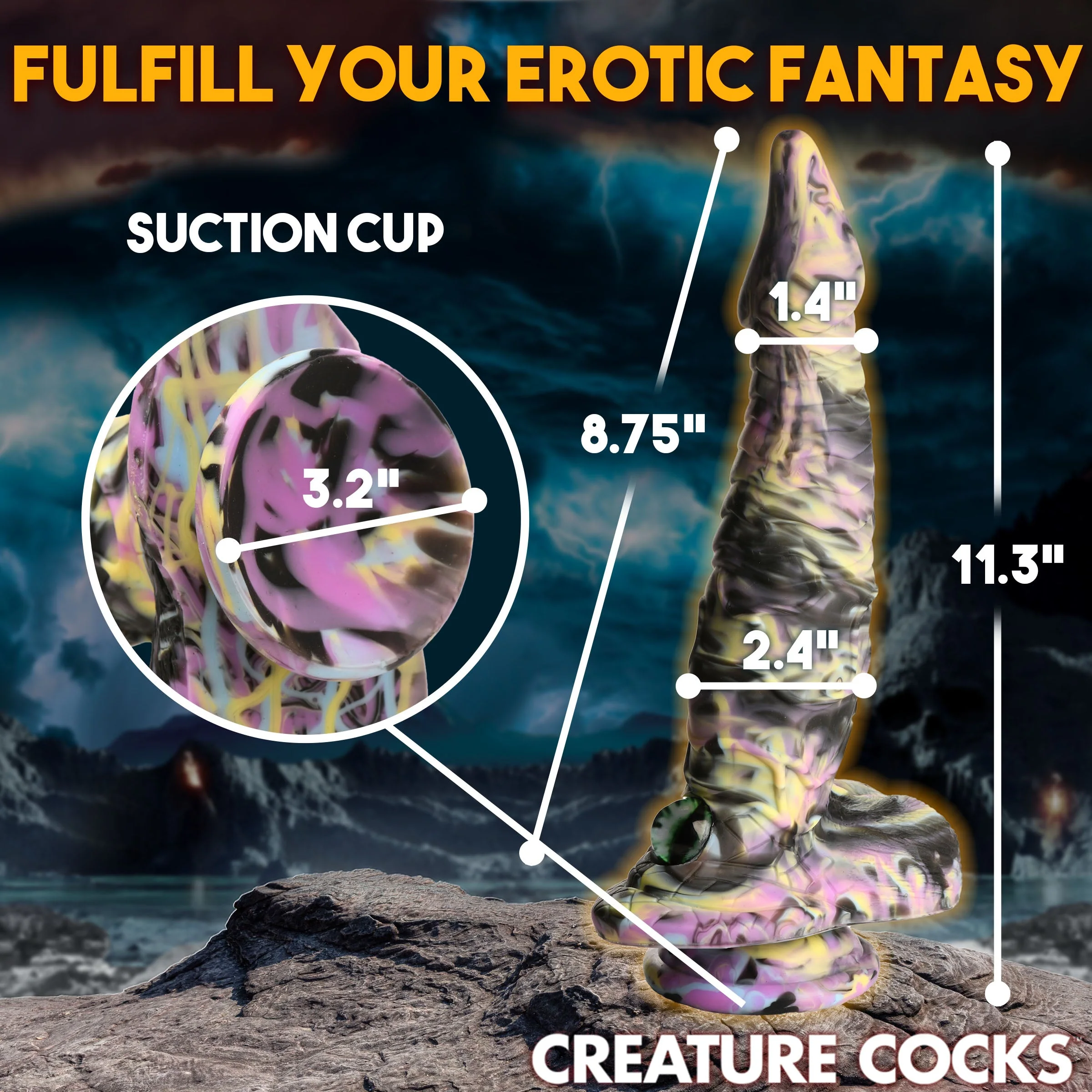 Cyclops Monster Silicone Dildo - Image 4