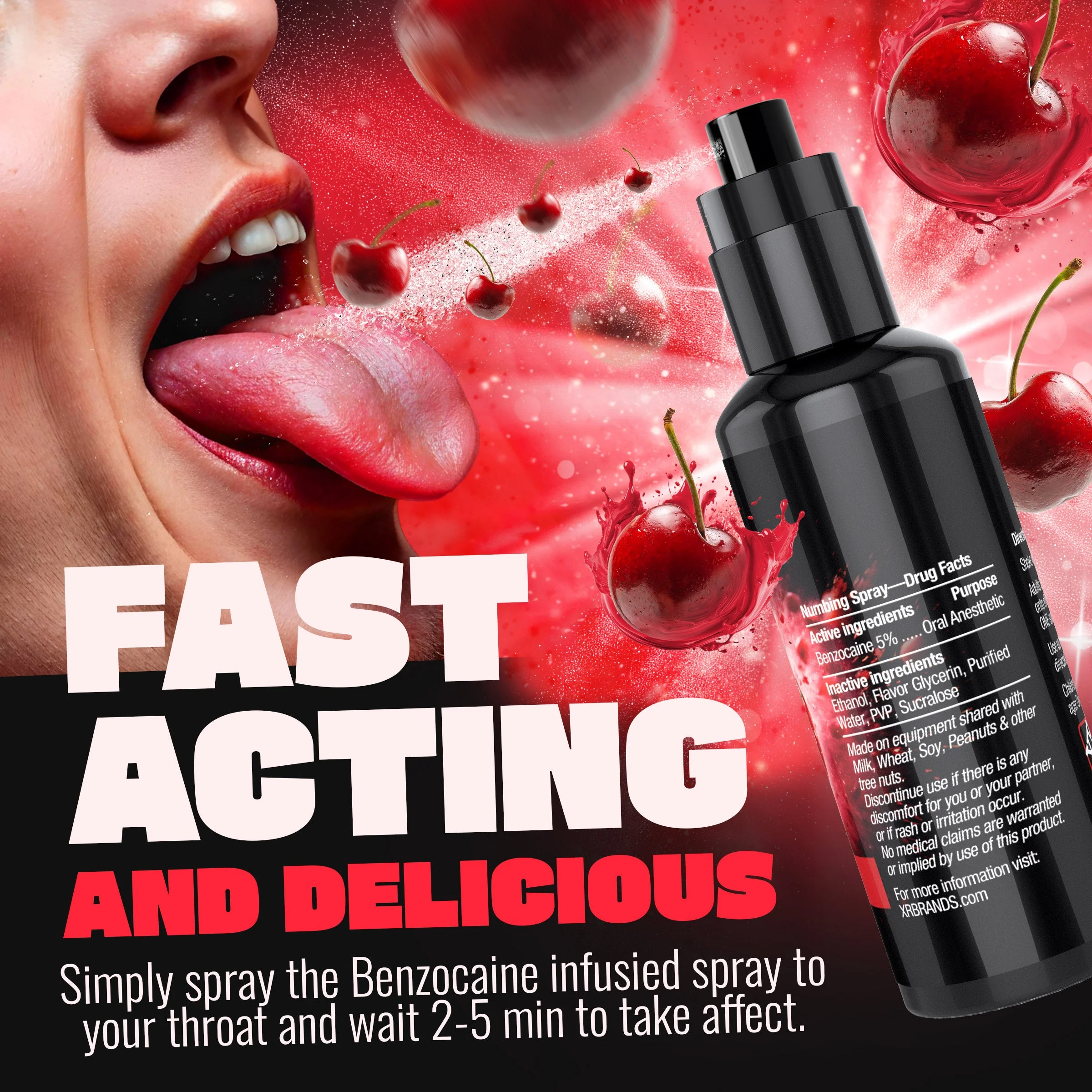 Deep Throat Cherry Numbing Spray - Image 5