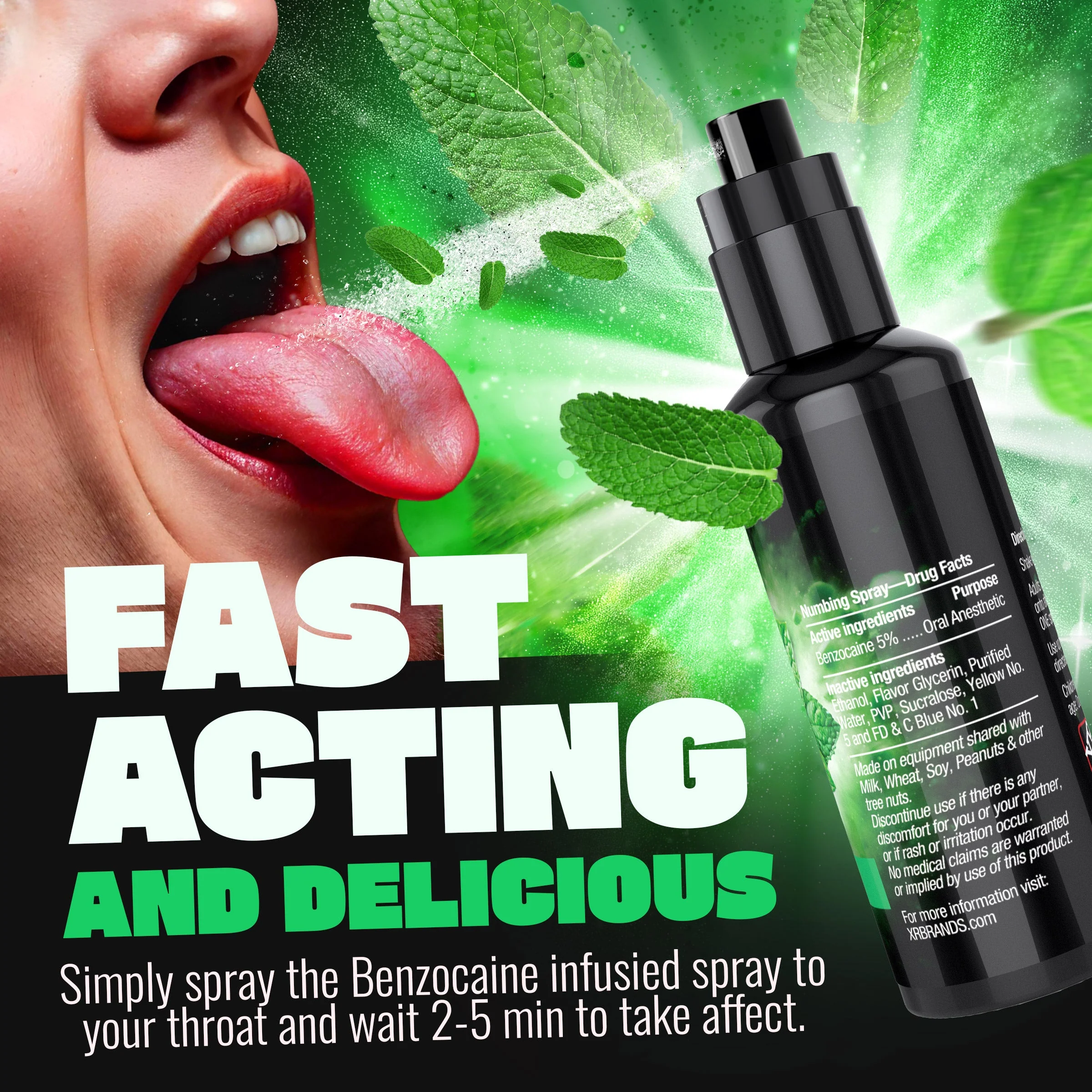Deep Throat Mint Numbing Spray - Image 5
