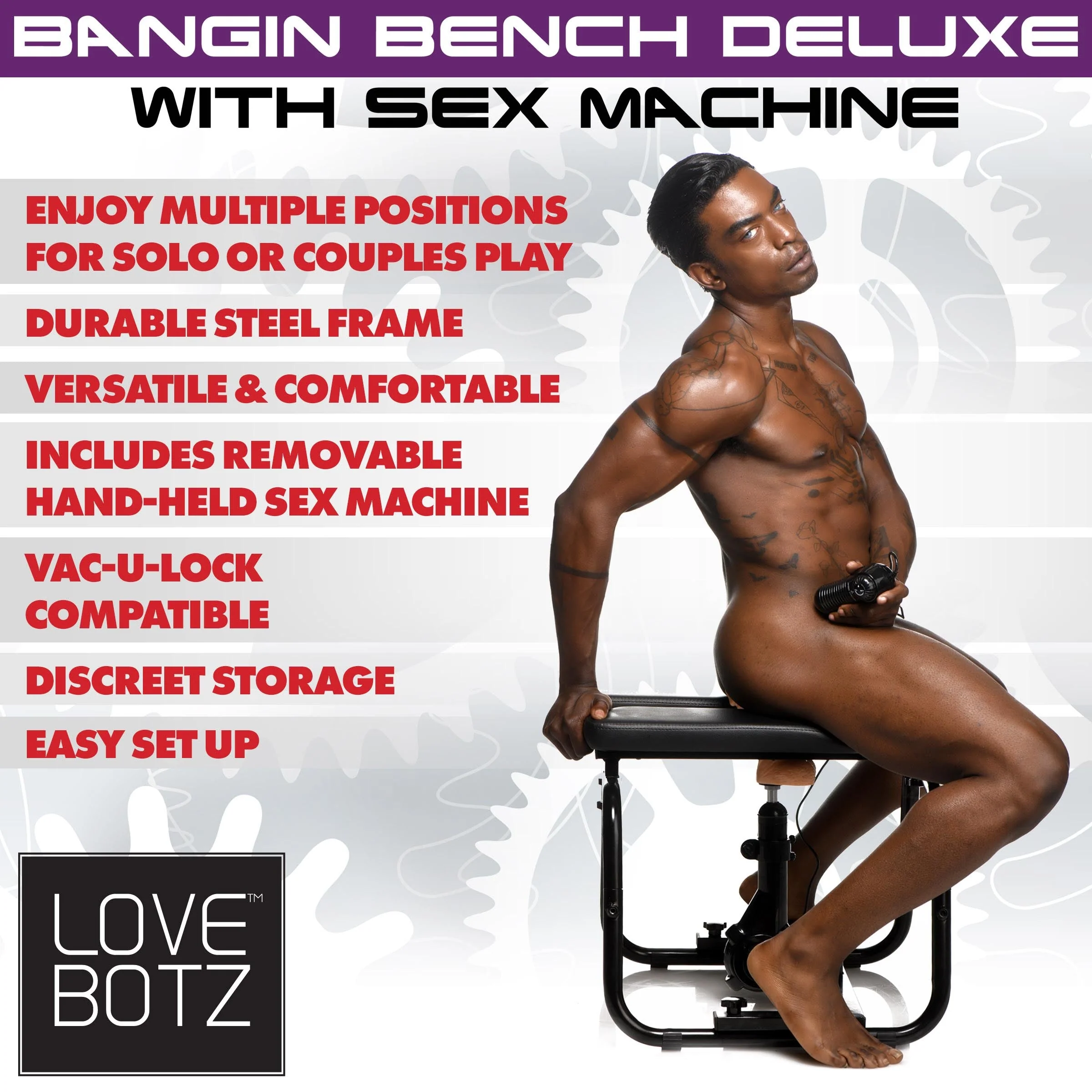Deluxe Bangin Bench with Sex Machine - Image 2