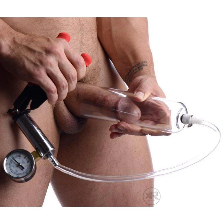 Deluxe Penis Pump Kit with Metal Pump - Image 3