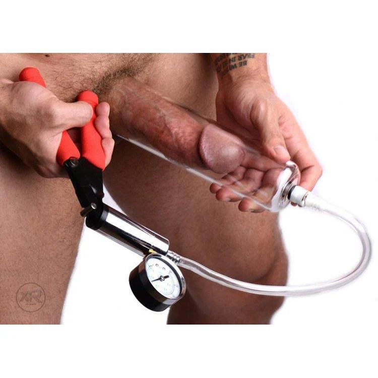 Deluxe Penis Pump Kit with Metal Pump - Image 4