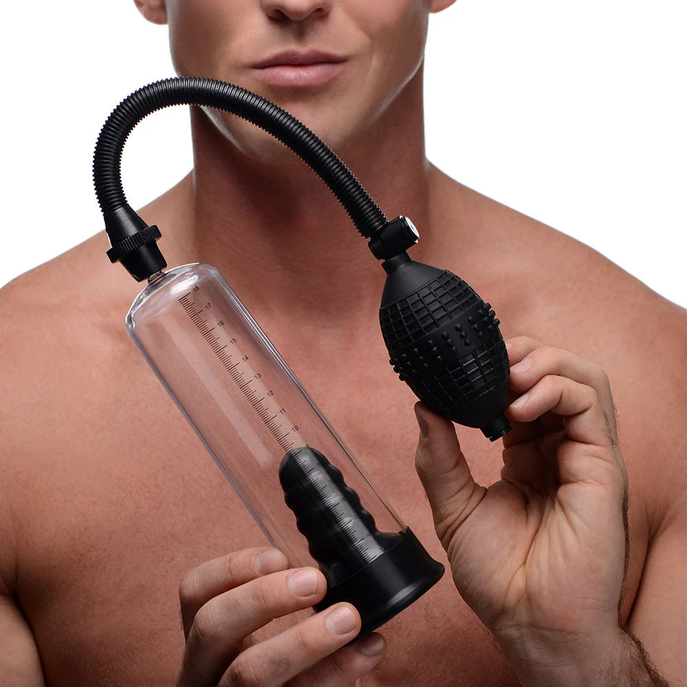 Deluxe Penis Pump with Suction Sleeve - Image 3