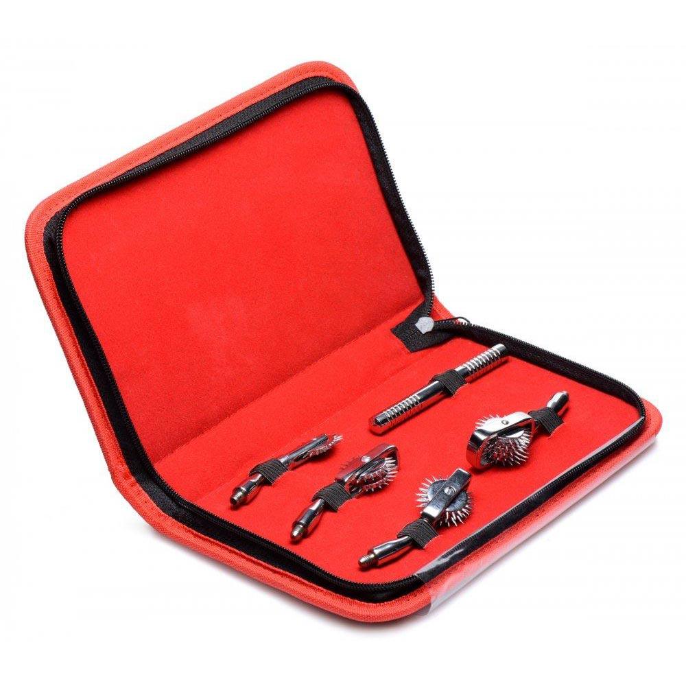 Deluxe Wartenberg Wheel Set with Travel Case - Image 3