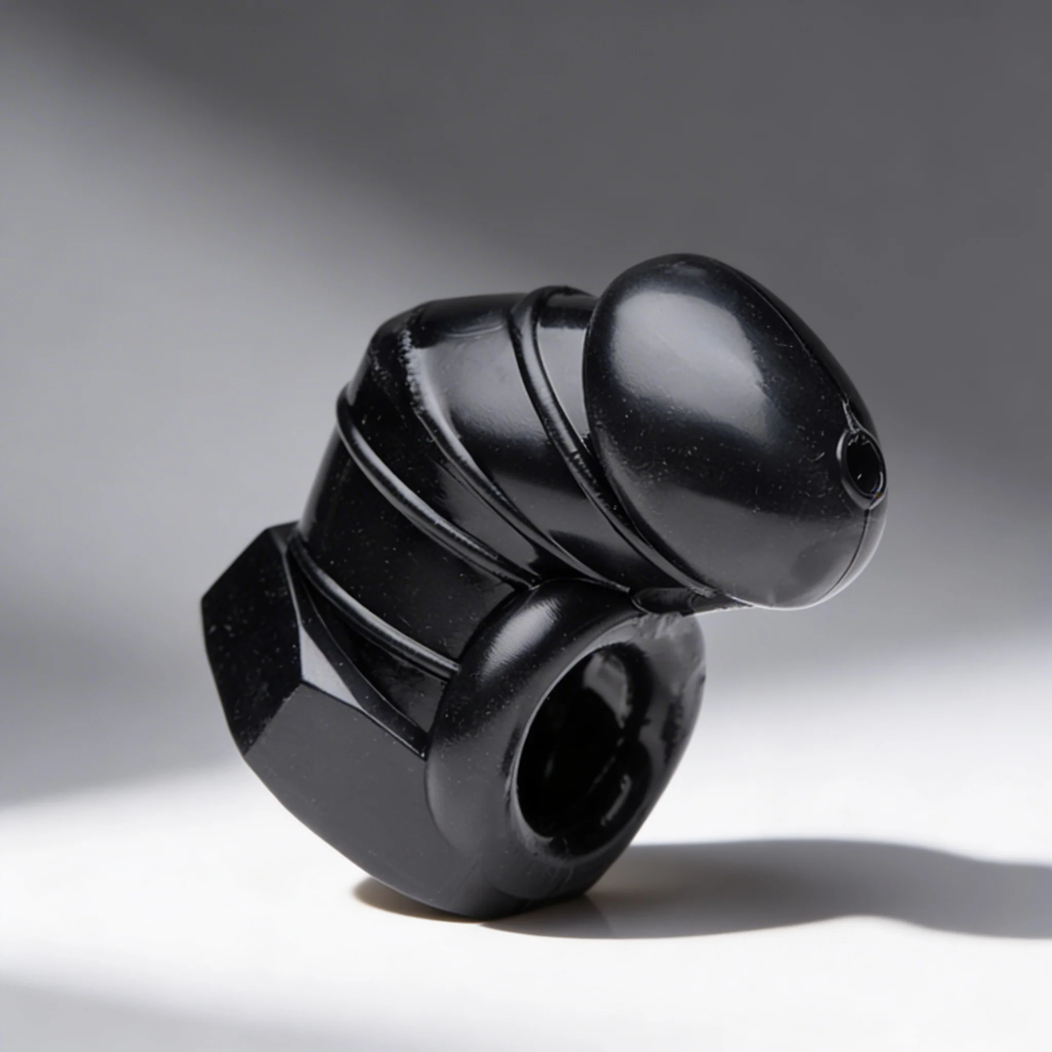 Detained - Black Restrictive Chastity Cage - Image 3