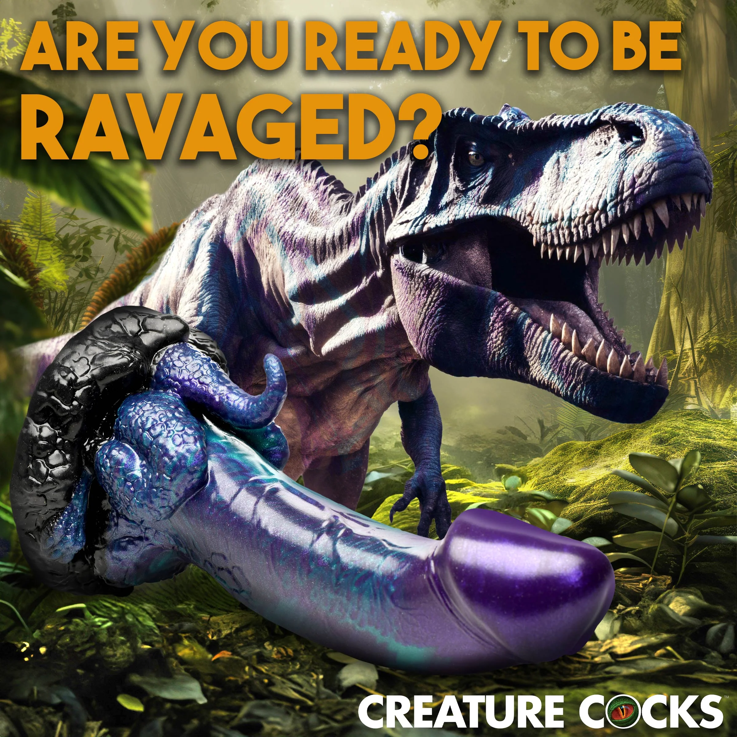 Dino-Dick Silicone Dildo - Image 4