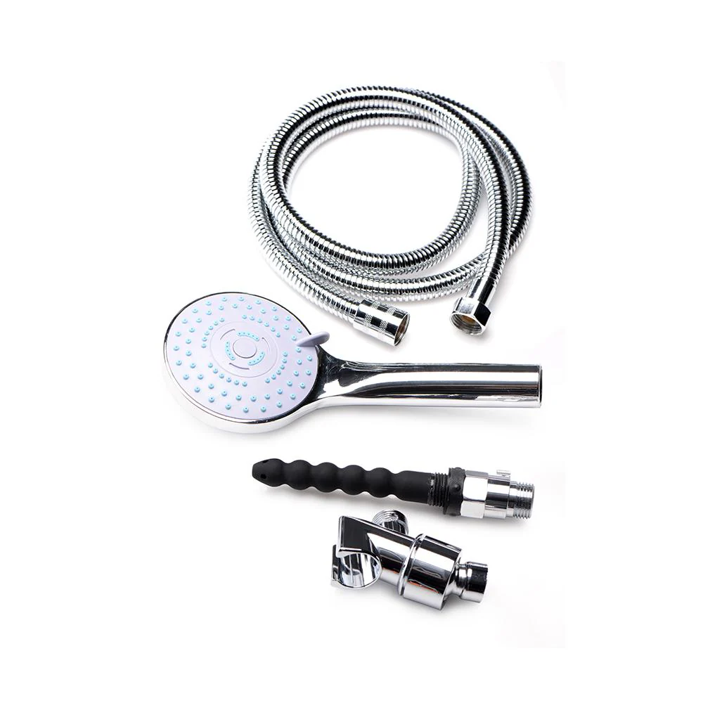 Discreet Silicone Shower Enema Set - Image 2