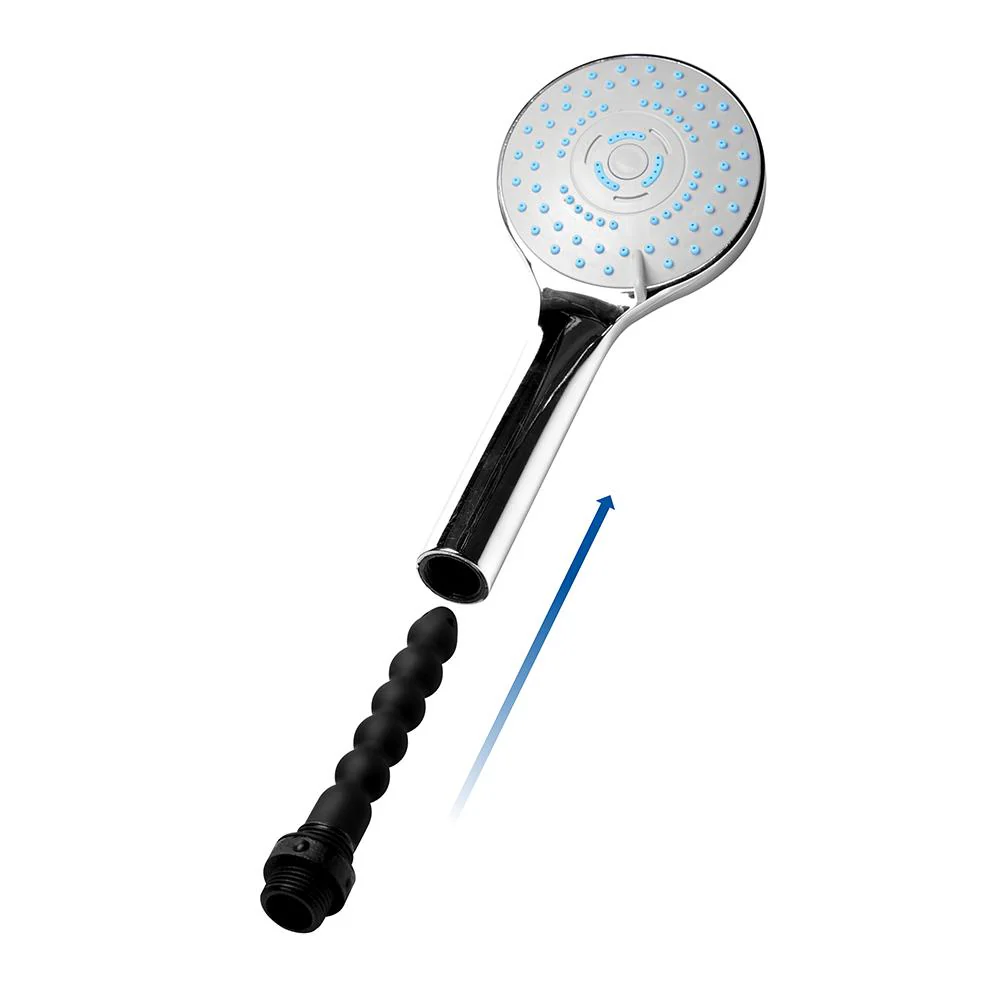 Discreet Silicone Shower Enema Set - Image 3