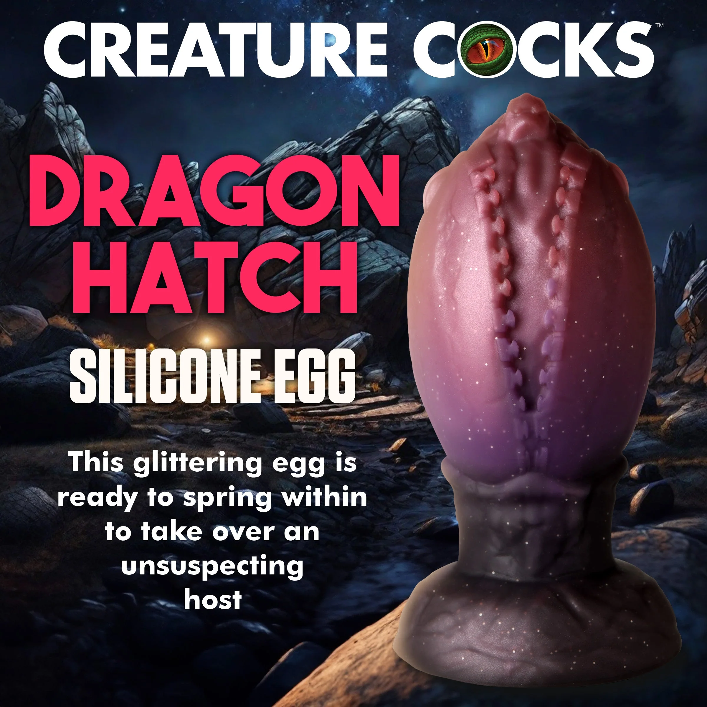 Dragon Hatch Silicone Egg - Image 3