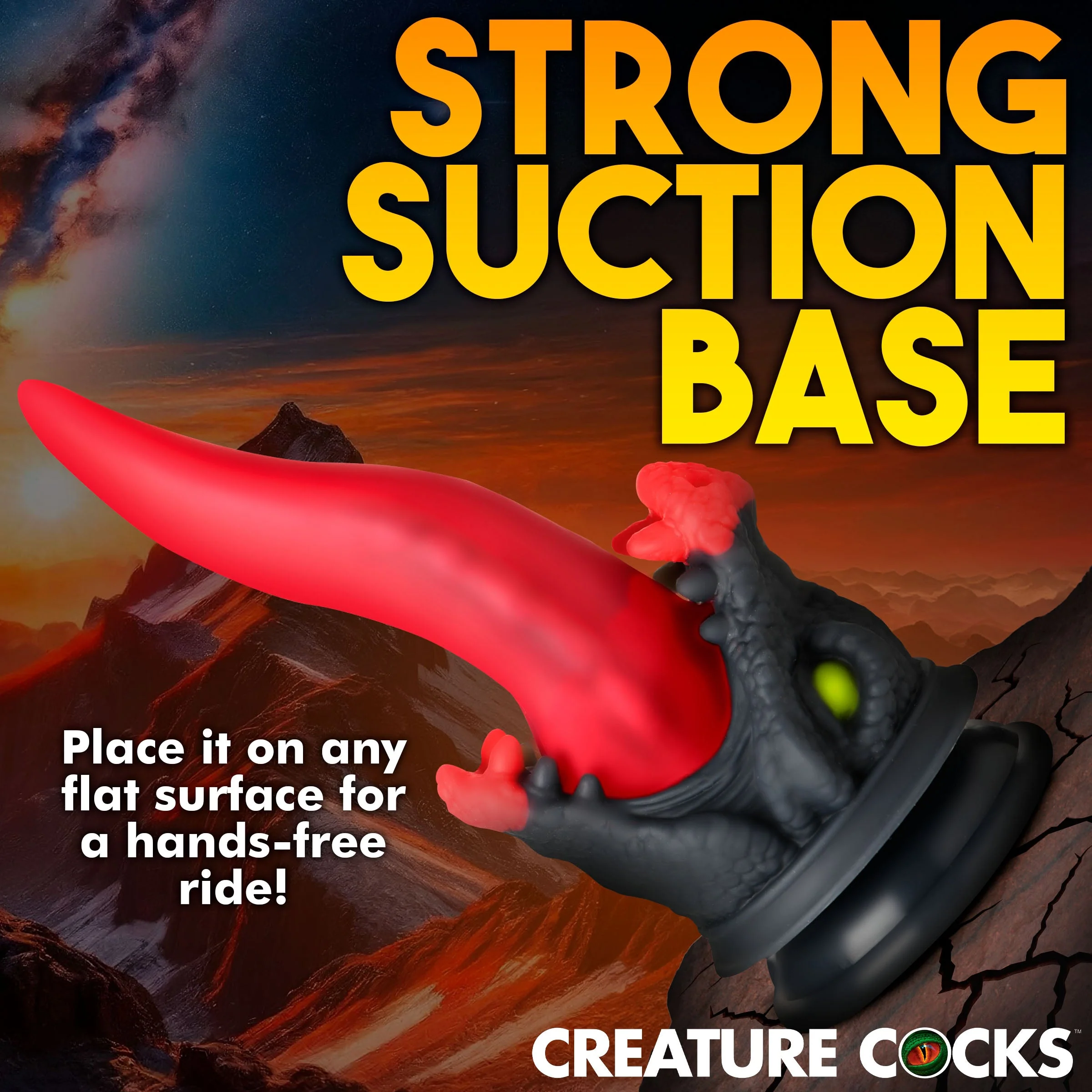 Dragon Roar Silicone Dildo + Free Lubricant - Image 7