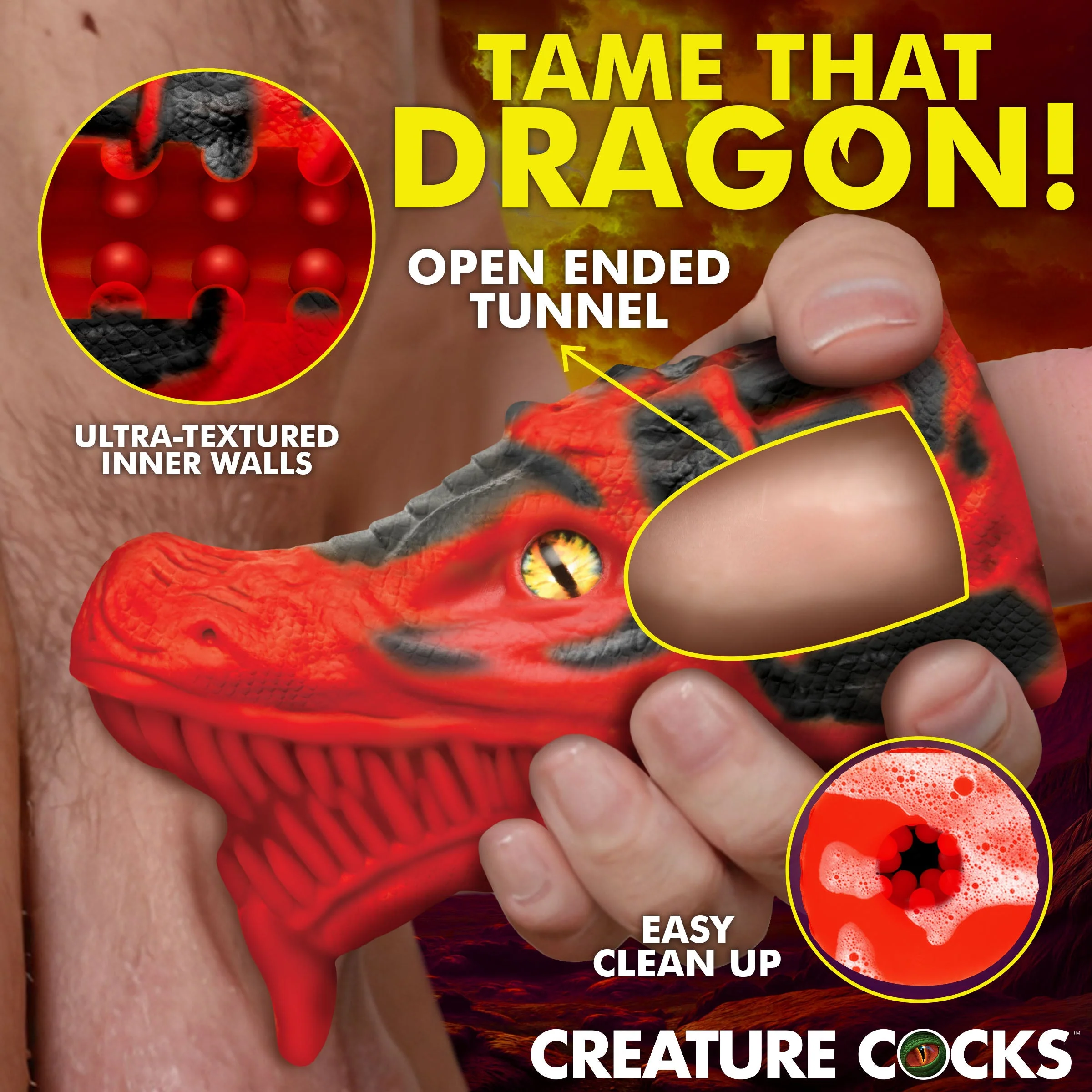 Dragon Tamer Silicone Stroker - Image 4