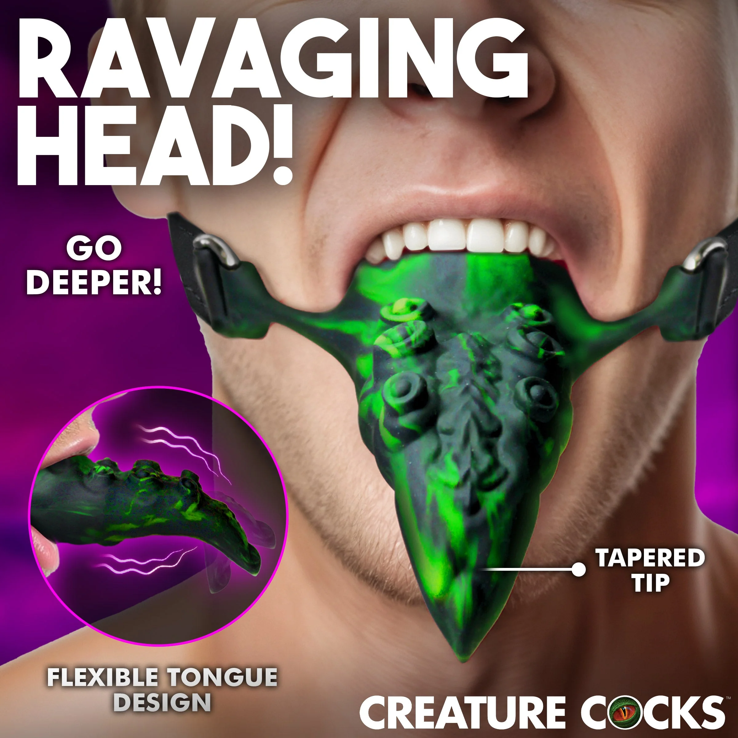 Dragon's Lick Vibrating Oral Enhancer - Image 3
