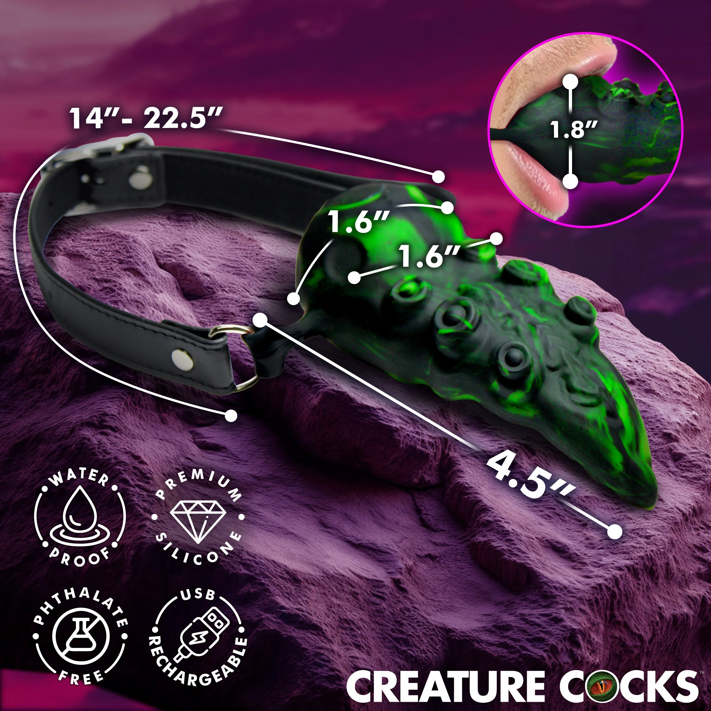 Dragon's Lick Vibrating Oral Enhancer - Image 5