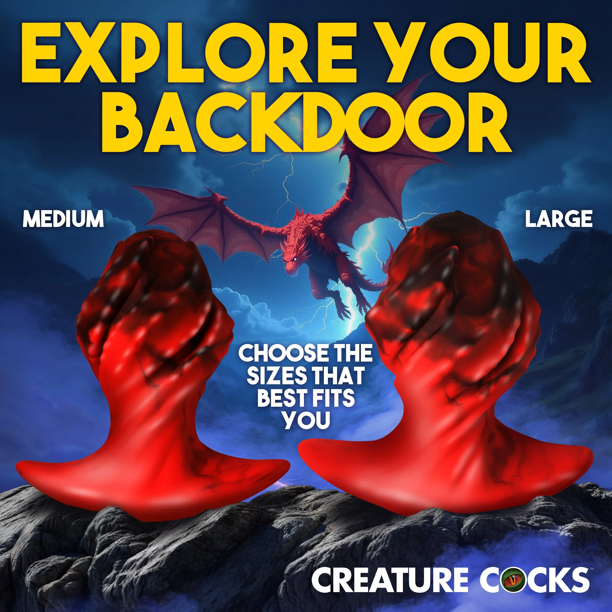 Dragonspawn Silicone Butt Plug - Image 4