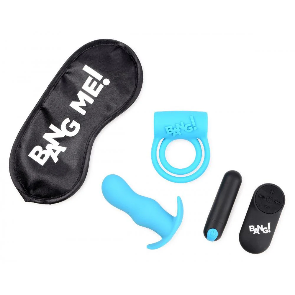 Duo Blast Remote Control Cock Ring and Butt Plug Vibe Kit - Image 2