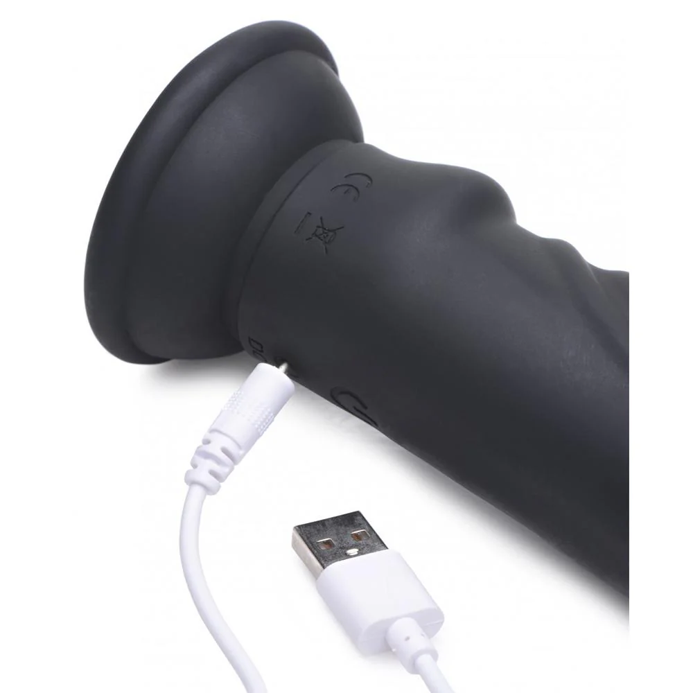 E-Stim Pro 5x Vibrating Dildo with Remote Control - Image 6