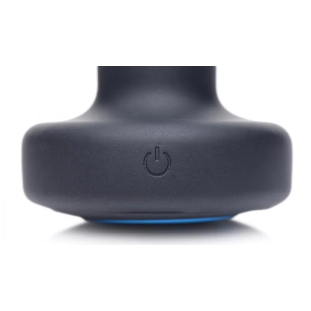 E-Stim Pro Silicone Vibrating Anal Plug with Remote Control - Image 6