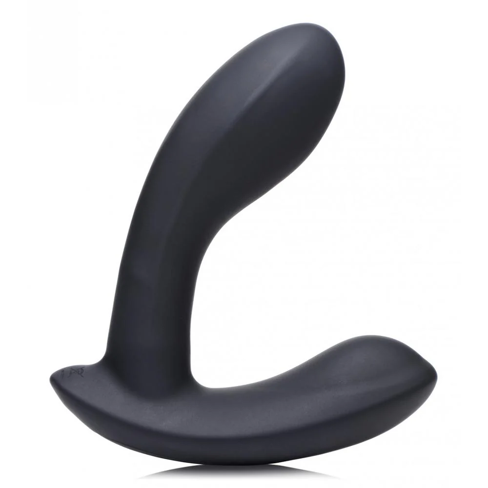 E-Stim Pro Silicone Vibrating Prostate Massager with Remote Control - Image 4
