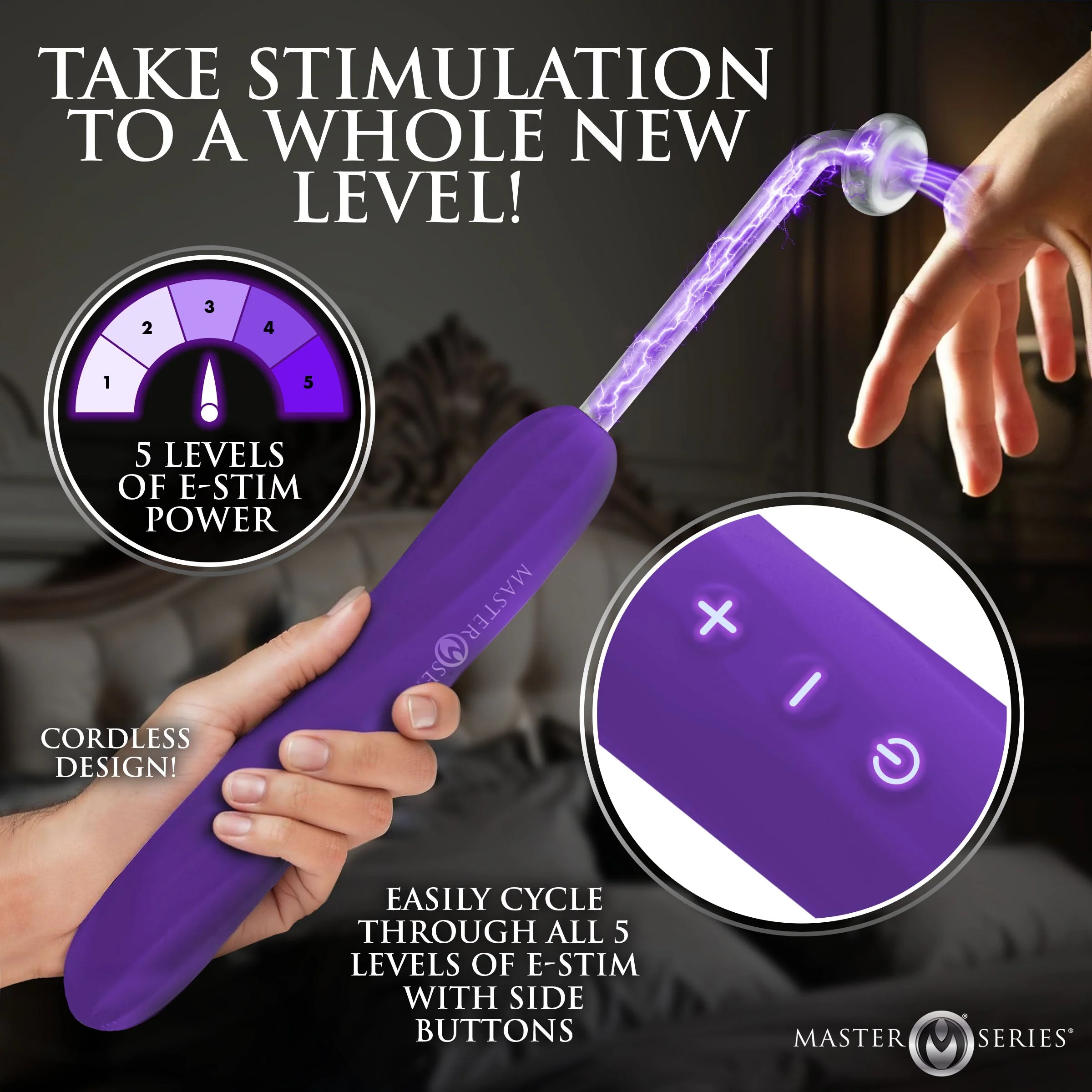 Elektra Rechargeable Violet Wand - Image 4