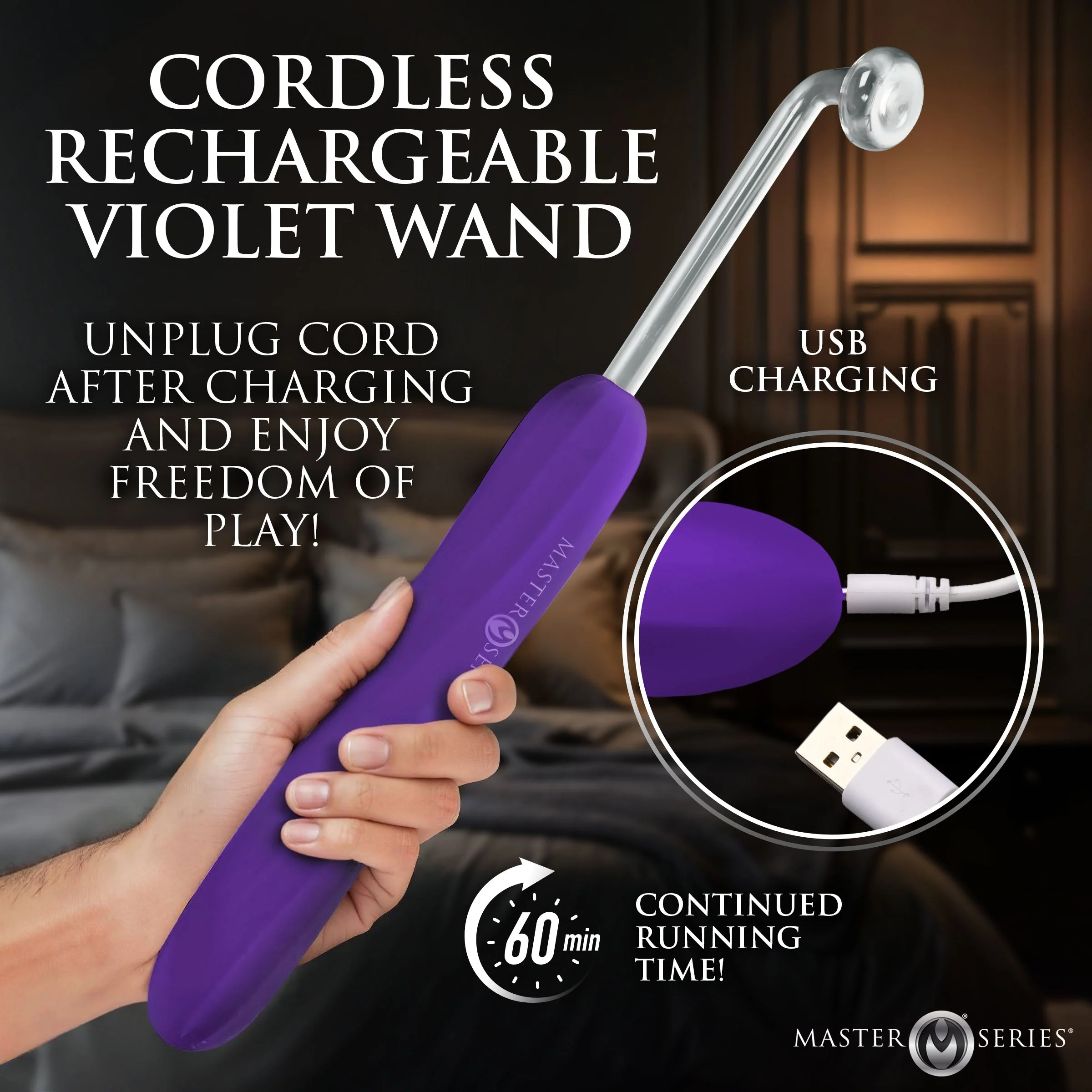 Elektra Rechargeable Violet Wand - Image 5