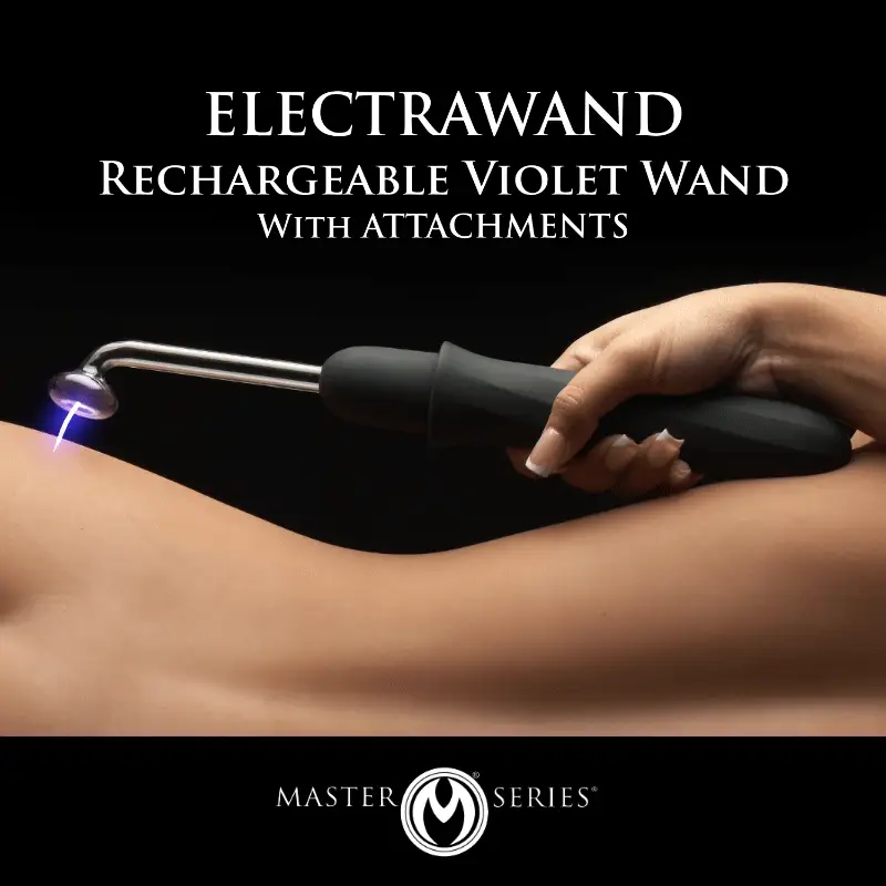 Elektrawand Rechargeable Violet Wand w/ Attachments - Image 2