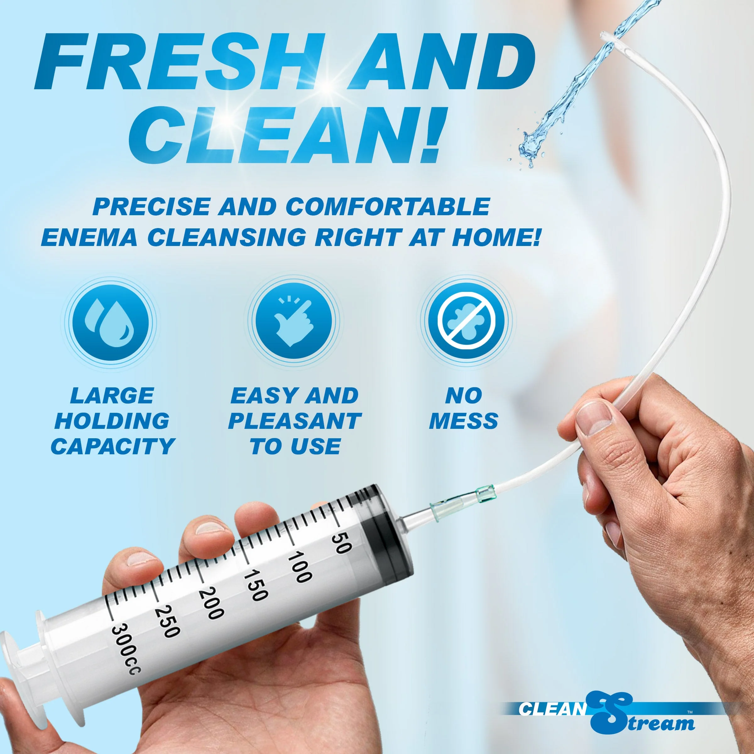 Enema Syringe with Tube - Image 3
