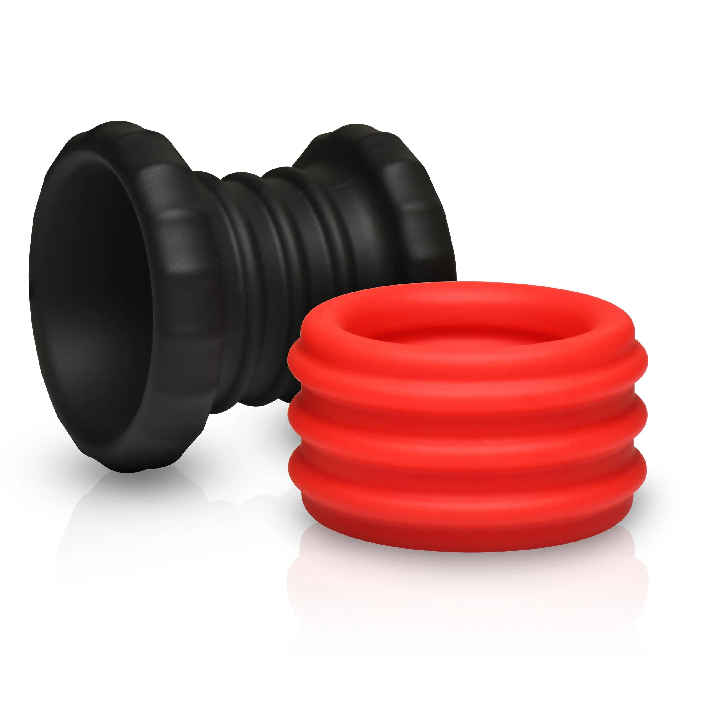 Enhancers 2-in-1 Silicone Cock Ring - Image 6
