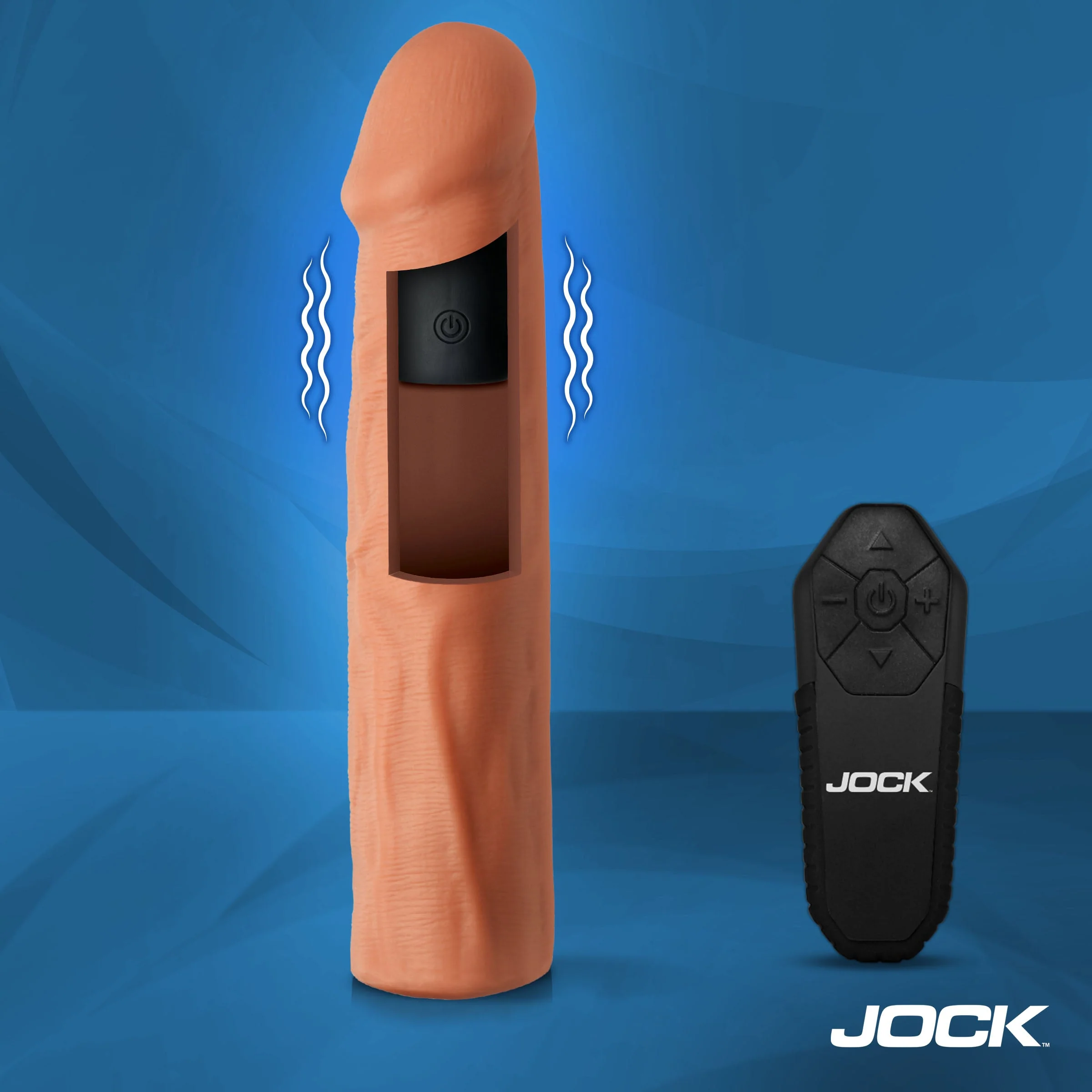 Enhancers Vibrating 1.5" Realistic Penis Extension - Image 6