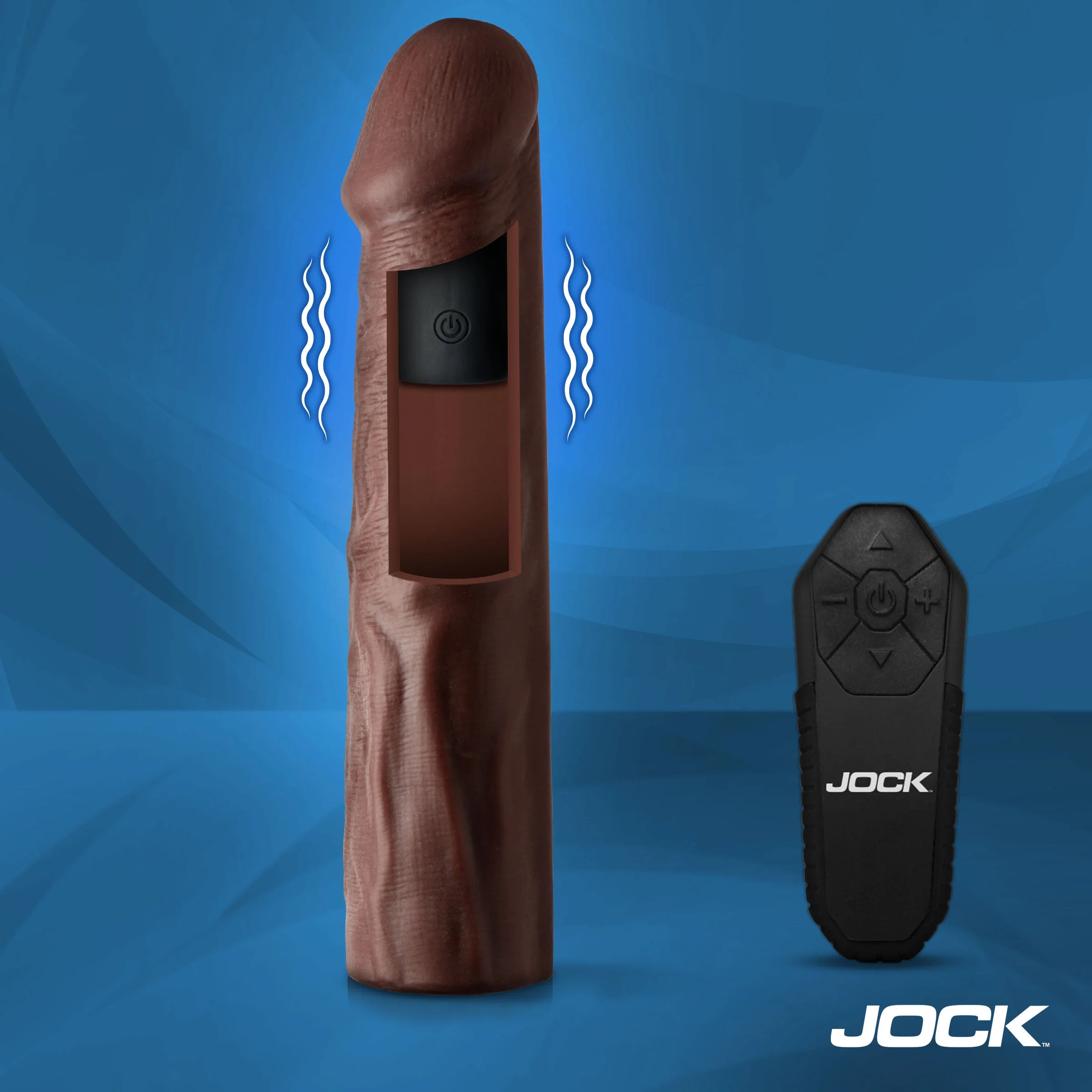 Enhancers Vibrating 1.5" Realistic Penis Extension - Image 7