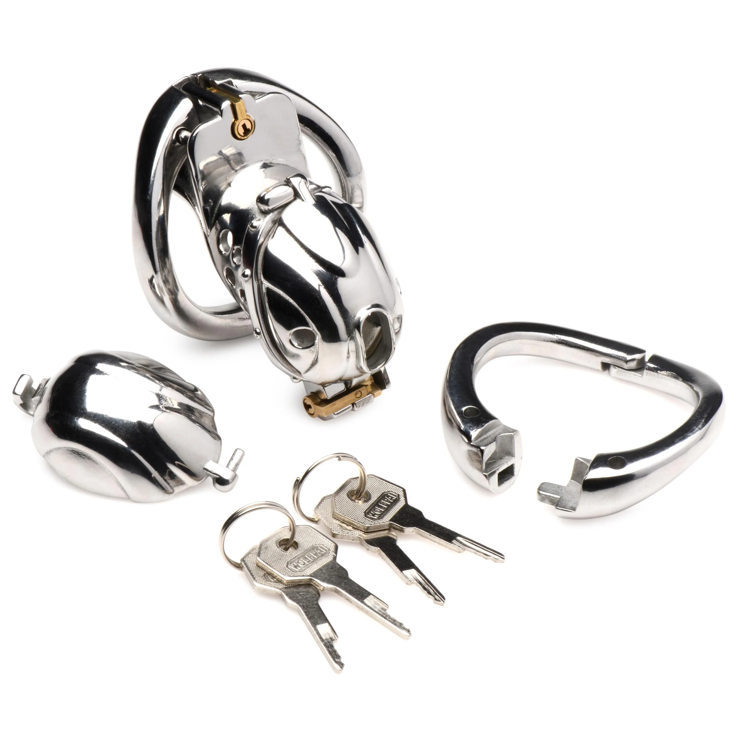 Entrapment Deluxe Locking Chastity Cage - Image 6