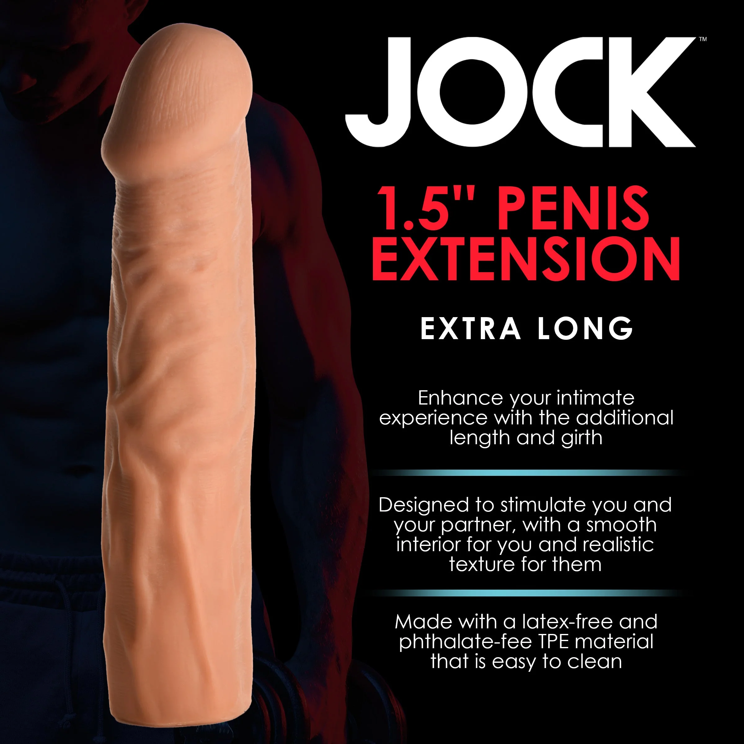 Extra Long 1.5 Inch Penis Extension - Image 3
