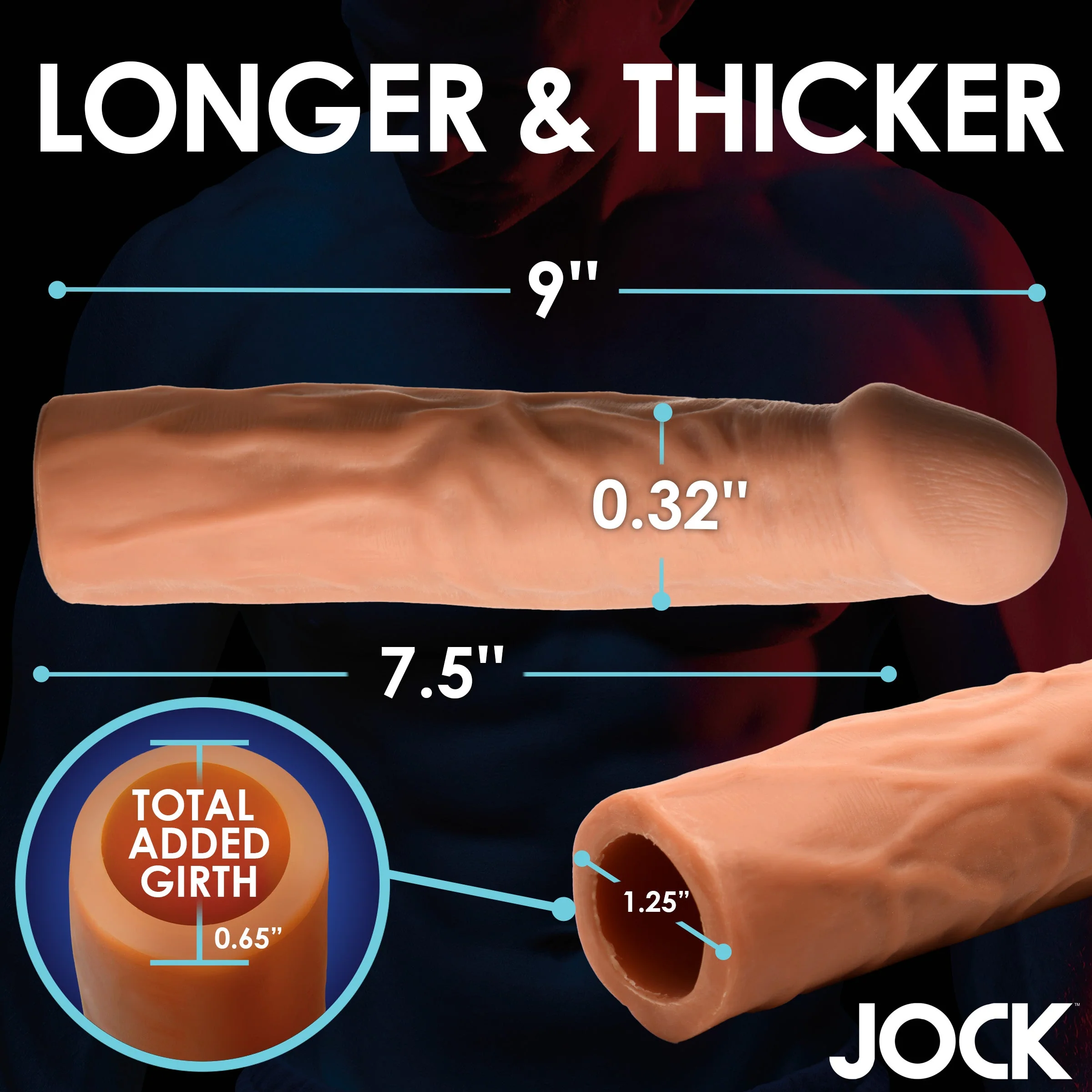Extra Long 1.5 Inch Penis Extension - Image 4