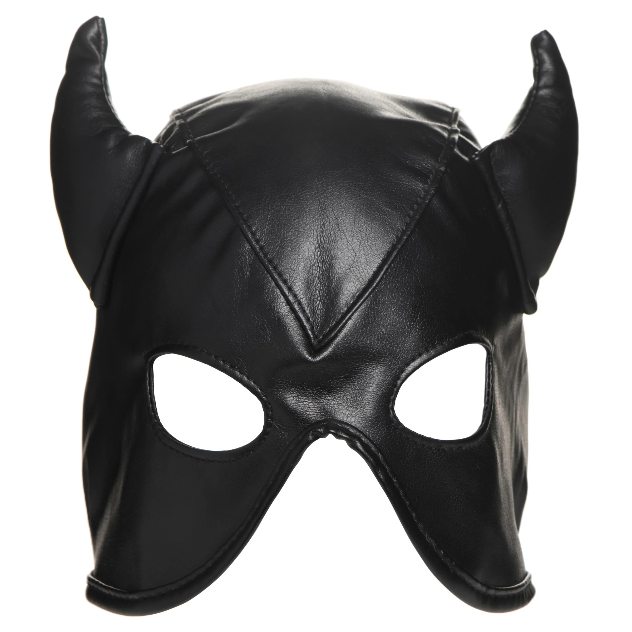 Fetish Hood with Horns - Image 4