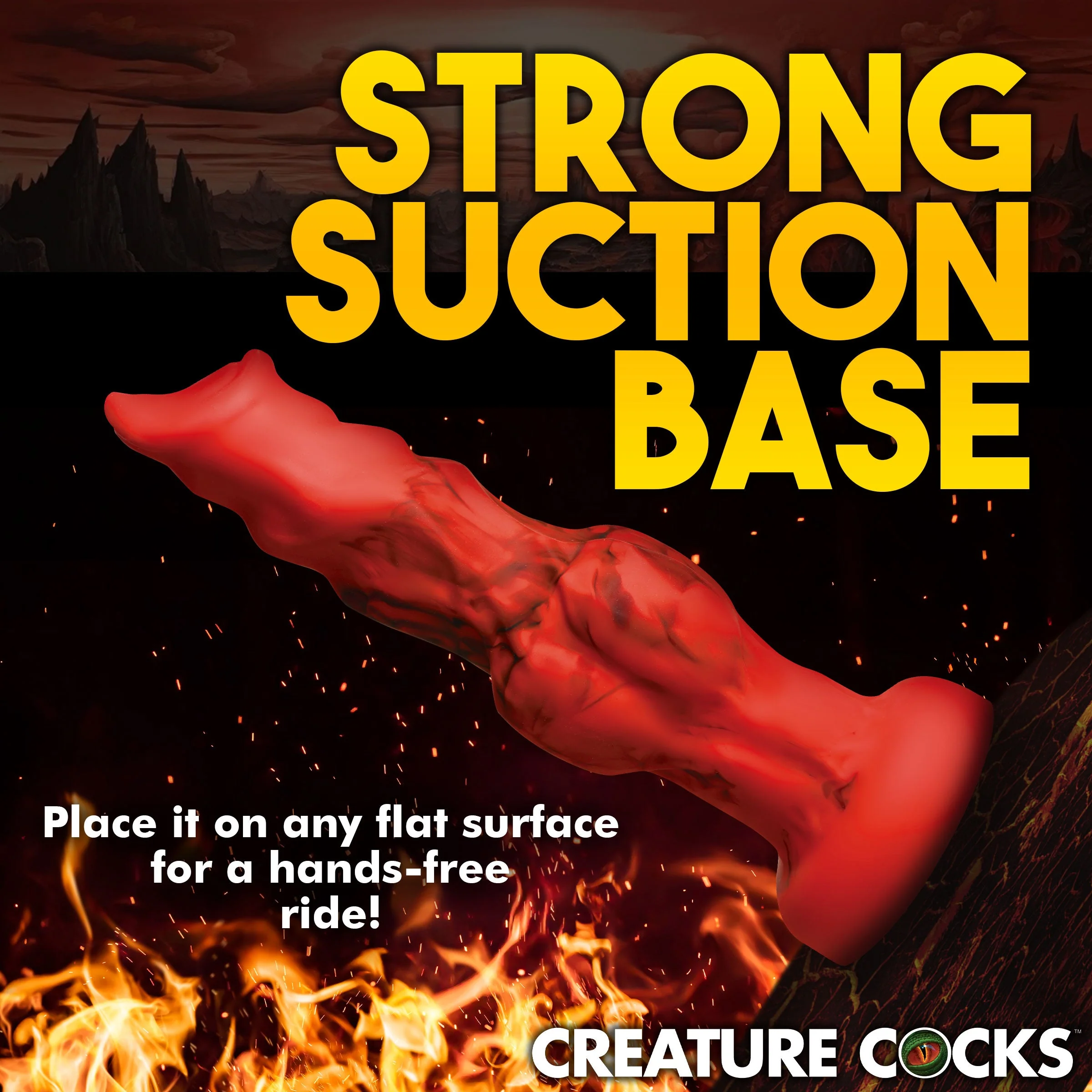 Fire Hound Silicone Dildo - Image 7