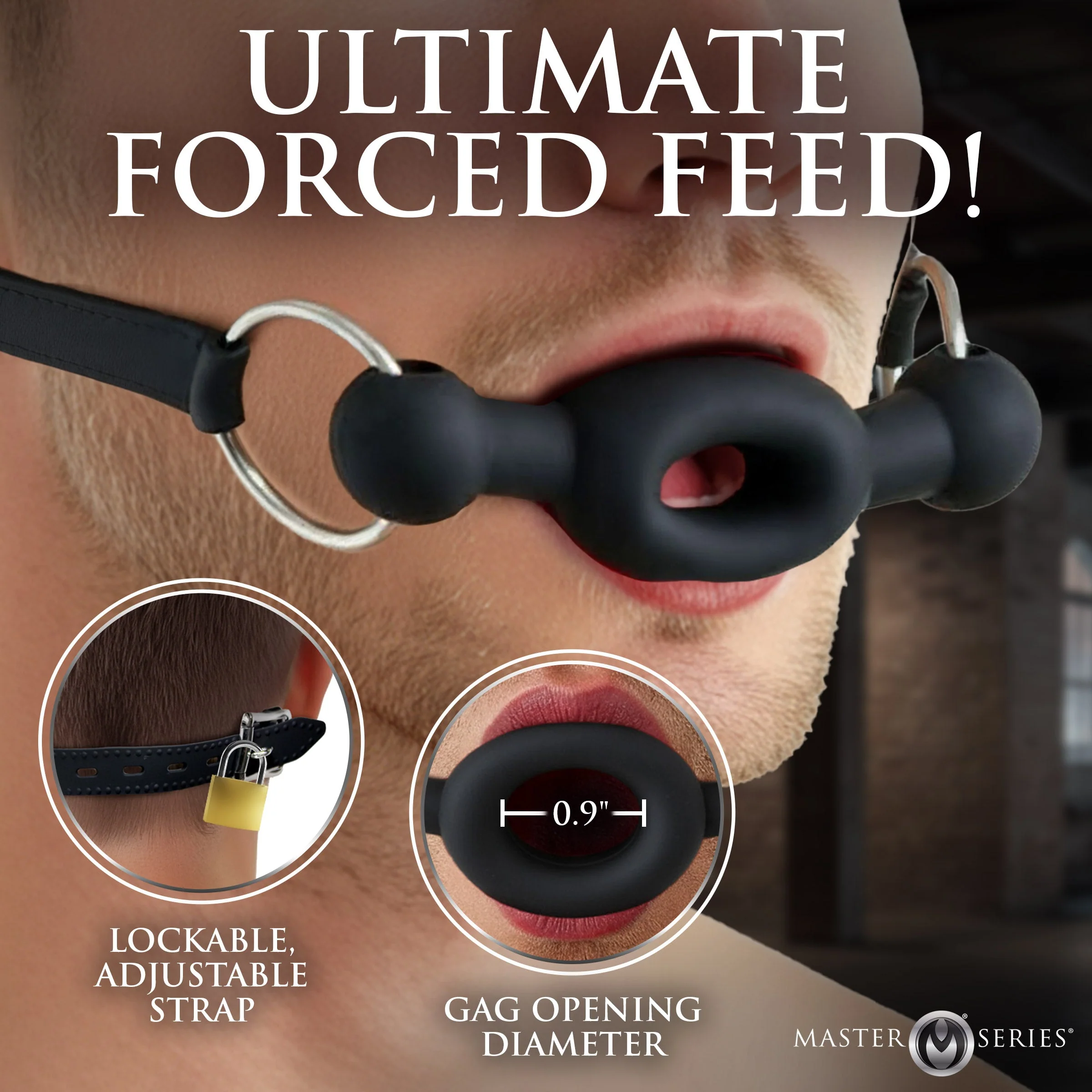 Forced Silicone Feeding Gag - Image 2