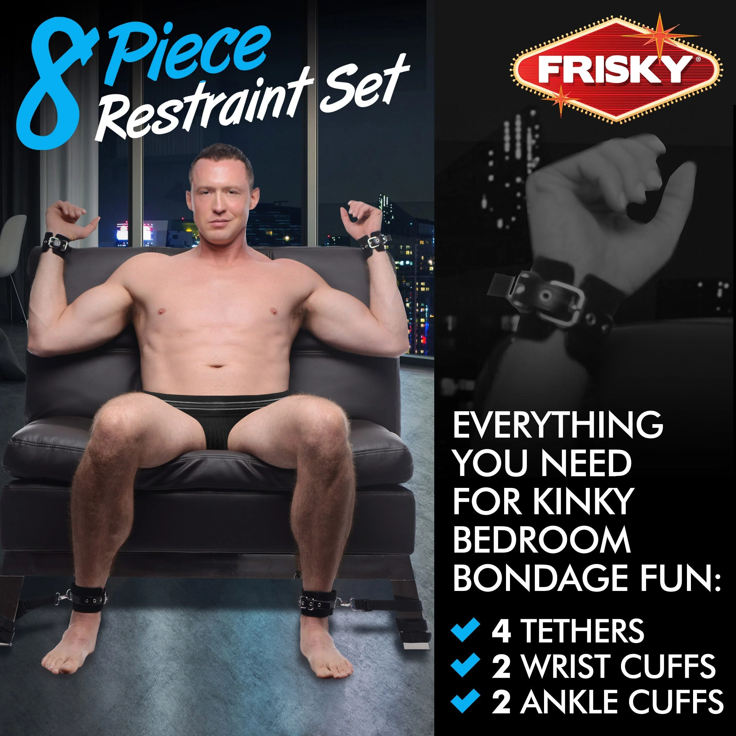 Frisky 8-Piece Restraint Set - Image 4