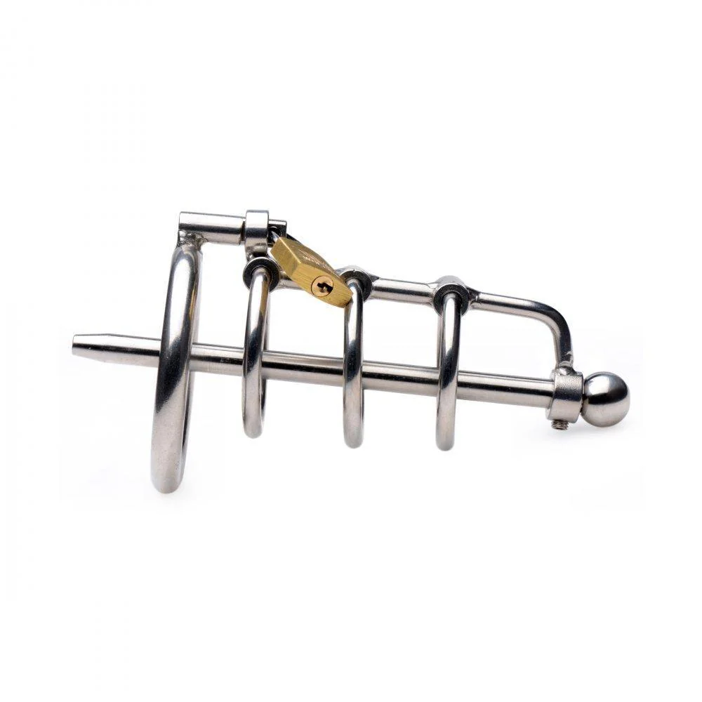 Gates of Hell Stainless Steel Adjustable Cum Through Sound Cage - Image 5