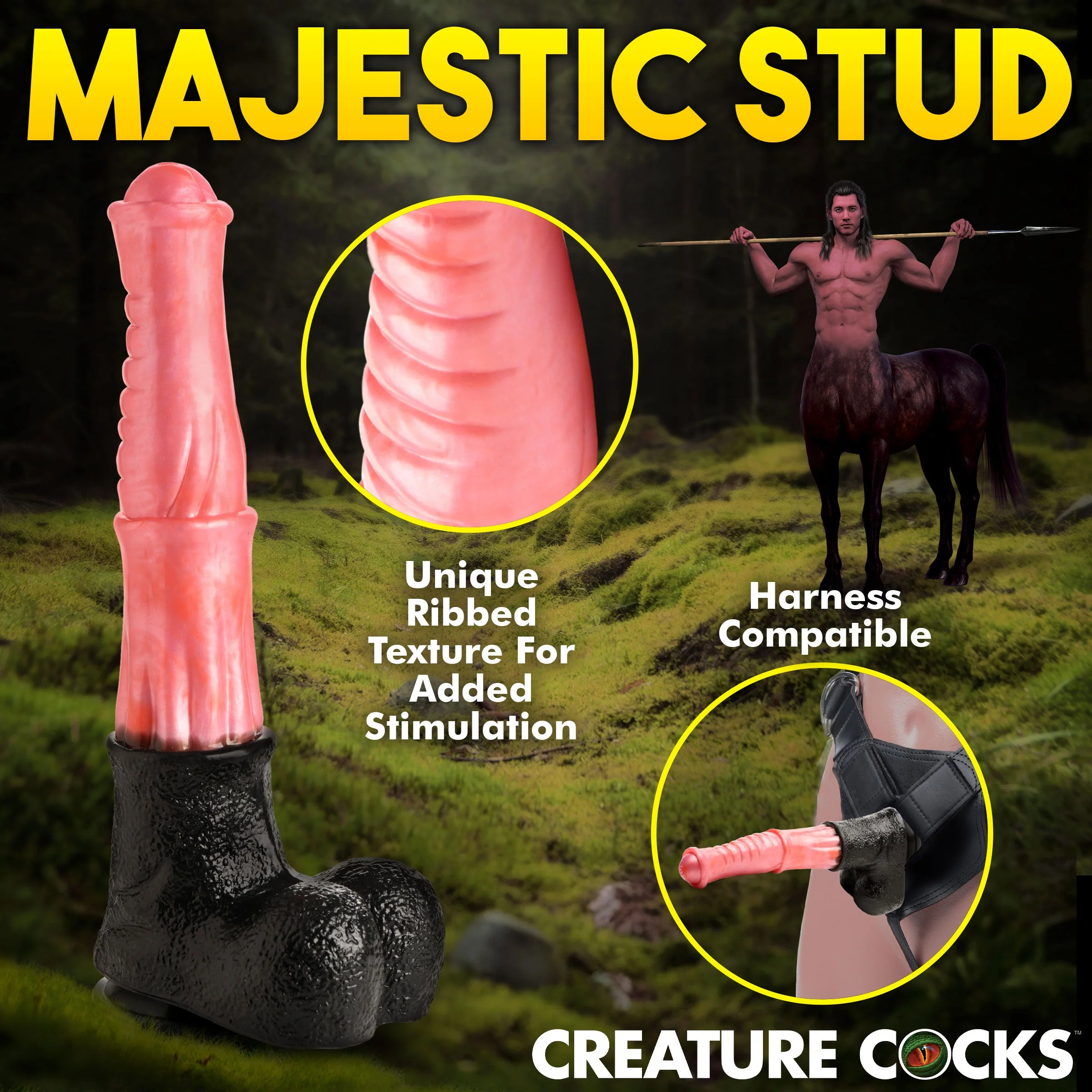 Giant Centaur XL Silicone Dildo - Image 3