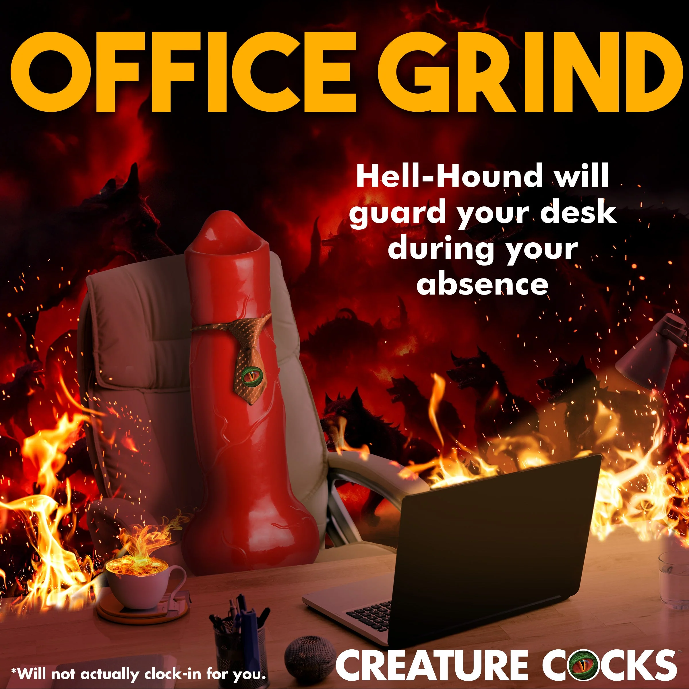 Giant Hell-Hound Canine 3ft Dildo - Image 10